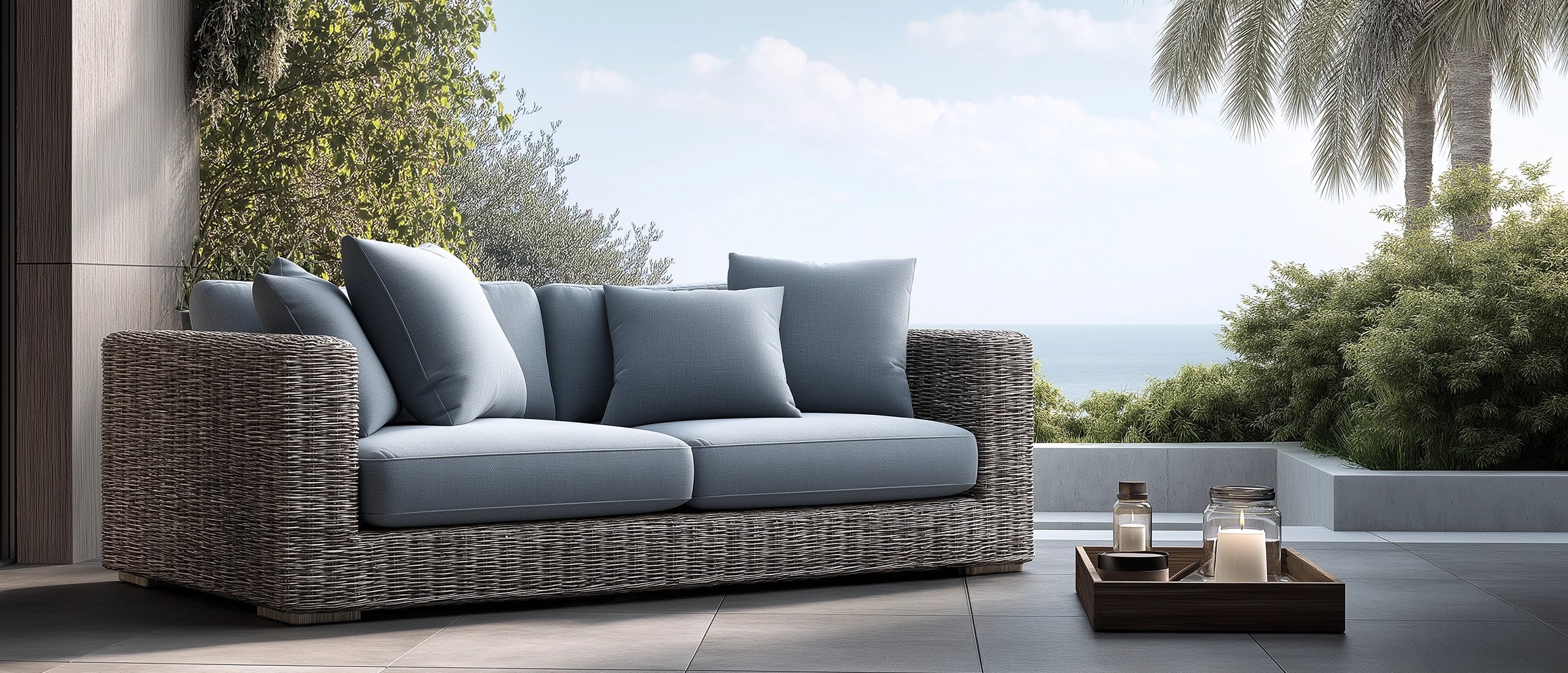 5 Easy Ideas to Transform Your Old Outdoor Wicker Sofa