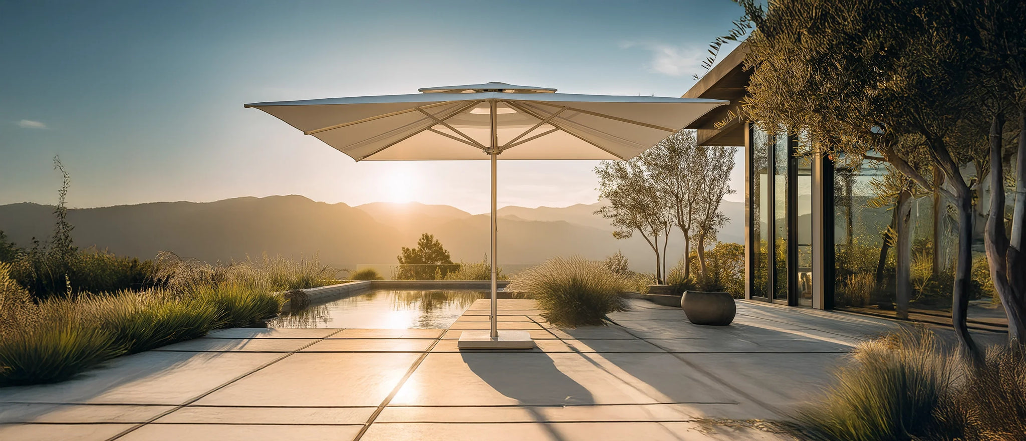 cleaning canvas patio umbrella Tilt | Auto-Tilt, Fade-Proof, Wind Resistant | Commercial Grade | Sunbrella Haze How to Clean a Patio