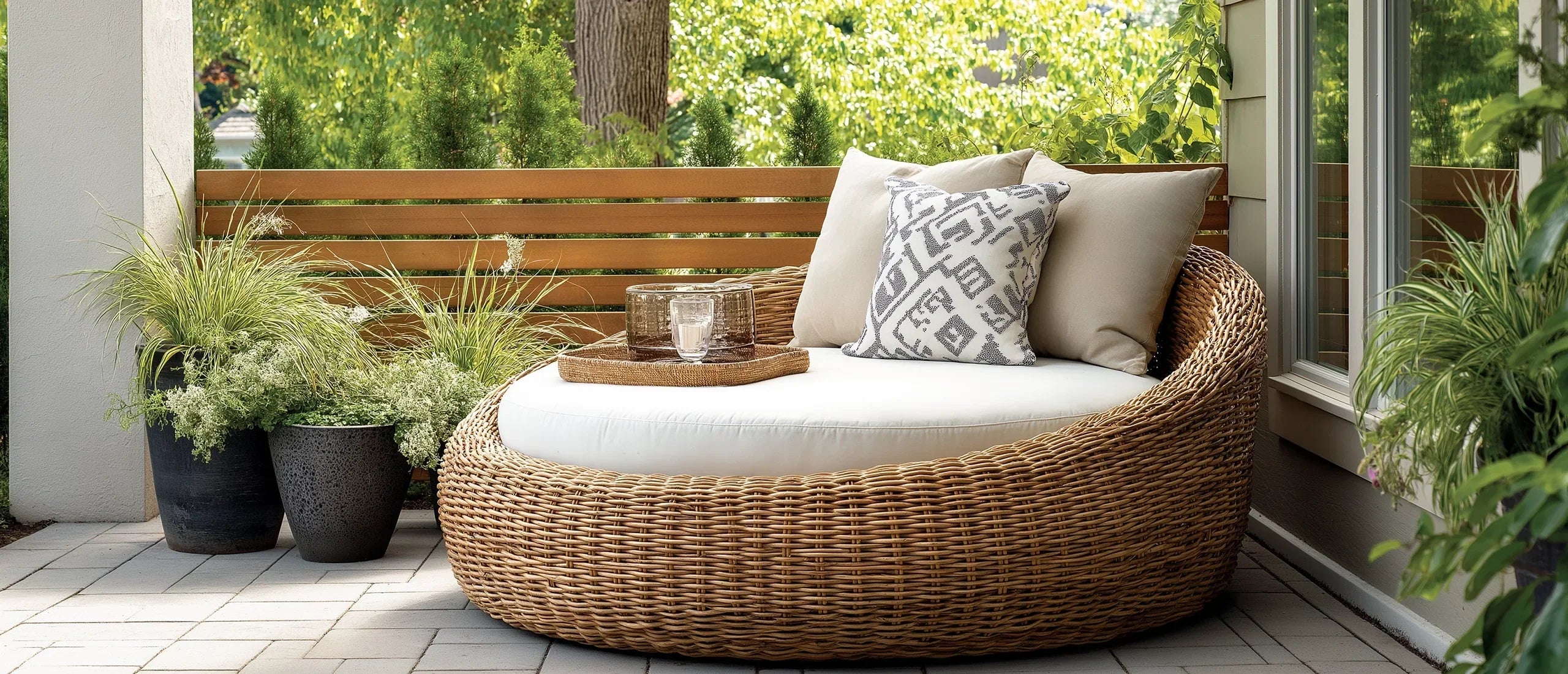 Maximizing Small Spaces: Fitting an Outdoor Daybed on Any Patio