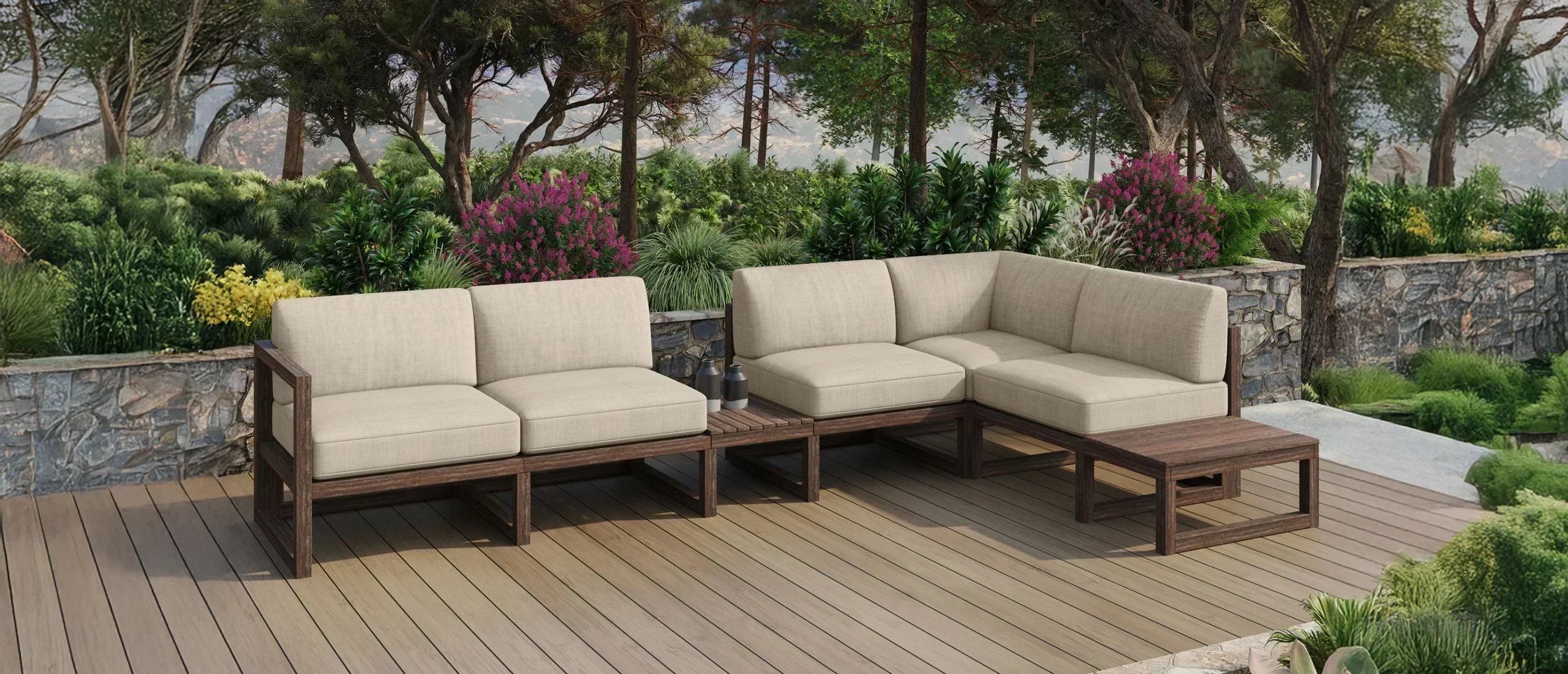 Meet the Alpine Collection: Modern Poly Lumber Outdoor Furniture by Harmonia Living