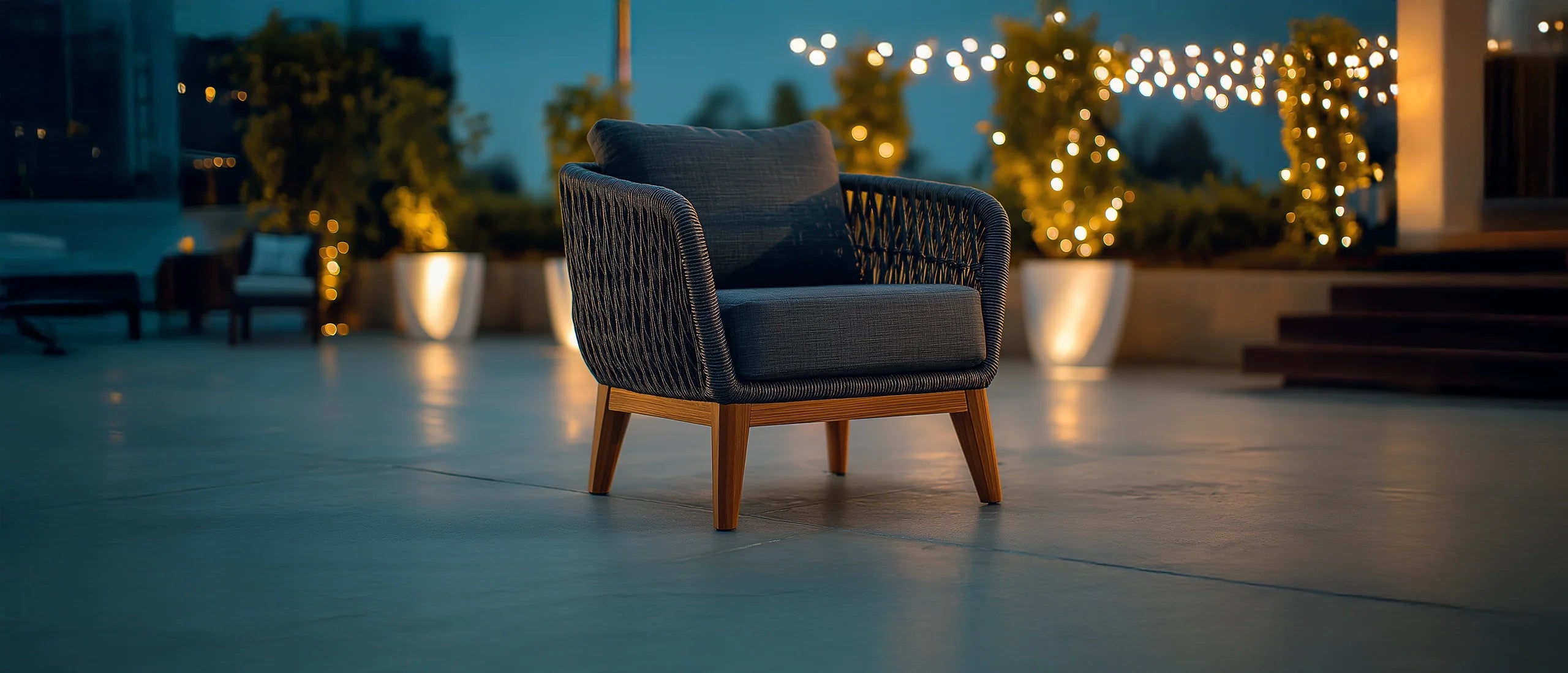 Teak and Wicker Chairs that Fit Any Outdoor Setting