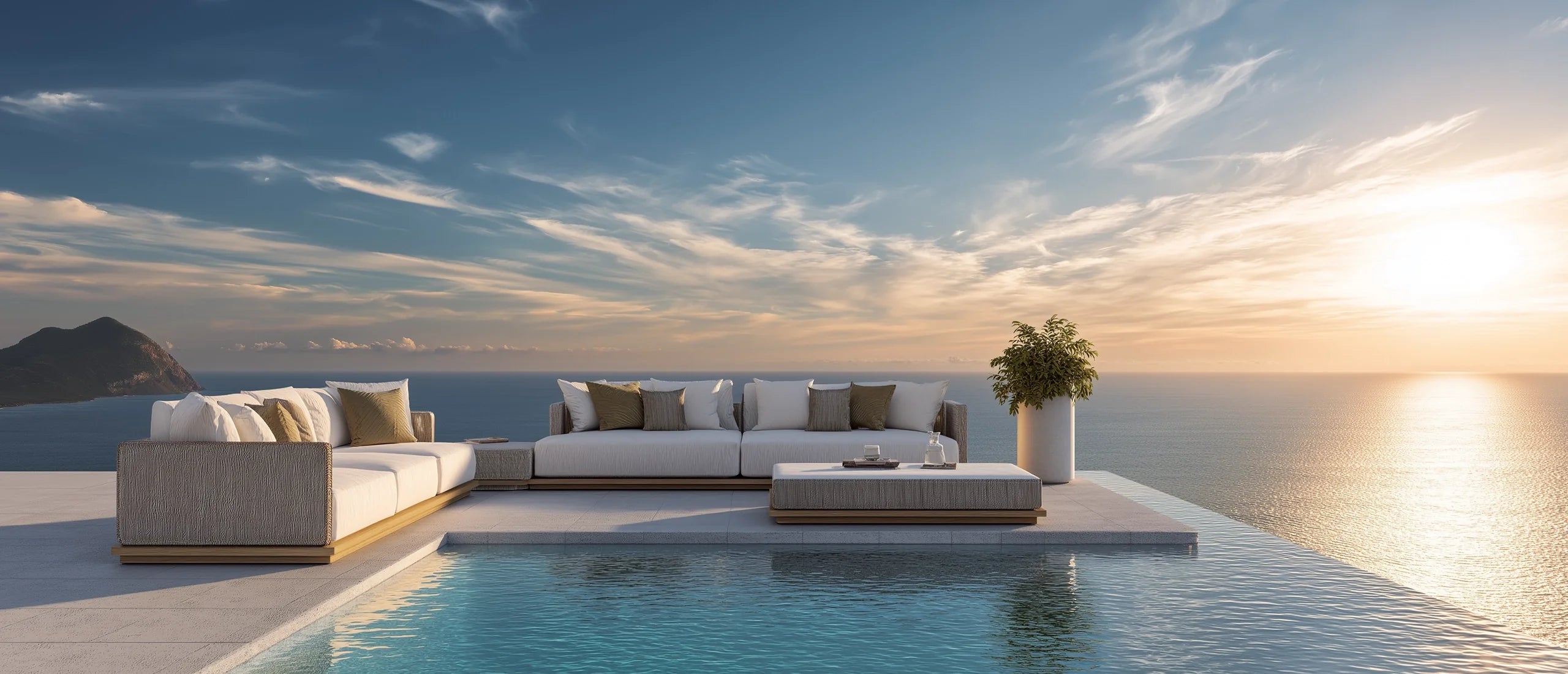 The Secret to the Comfiest Outdoor Cushions