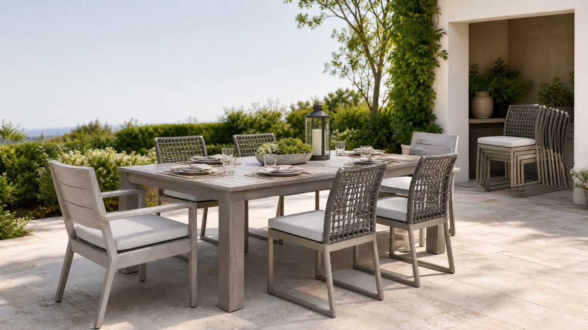 The Complete Patio Dining Chair Buyer's Guide: Arms, Stackability, and Getting the Fit Right