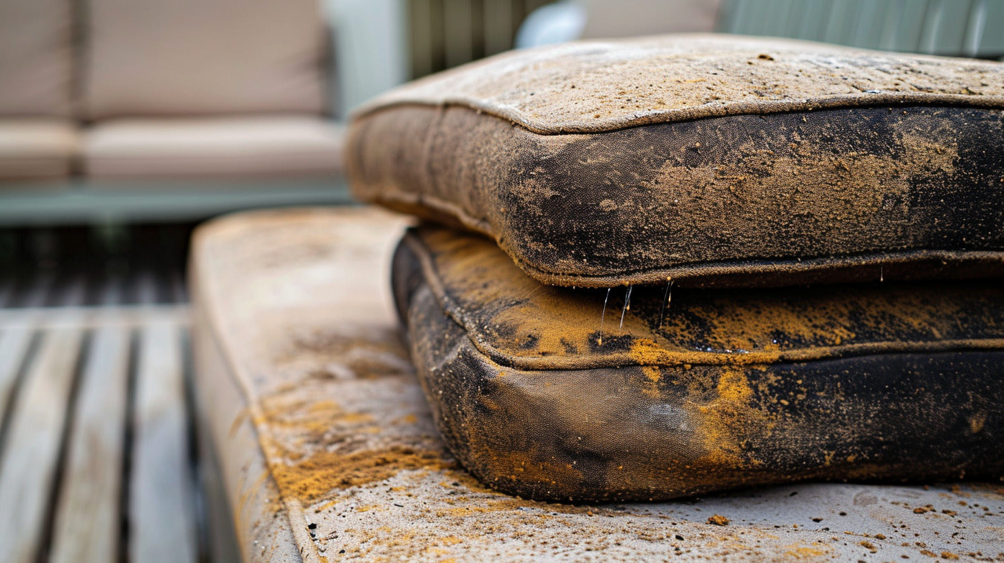 How to Remove Mold and Mildew from Patio Furniture, Cushions, & Umbrellas