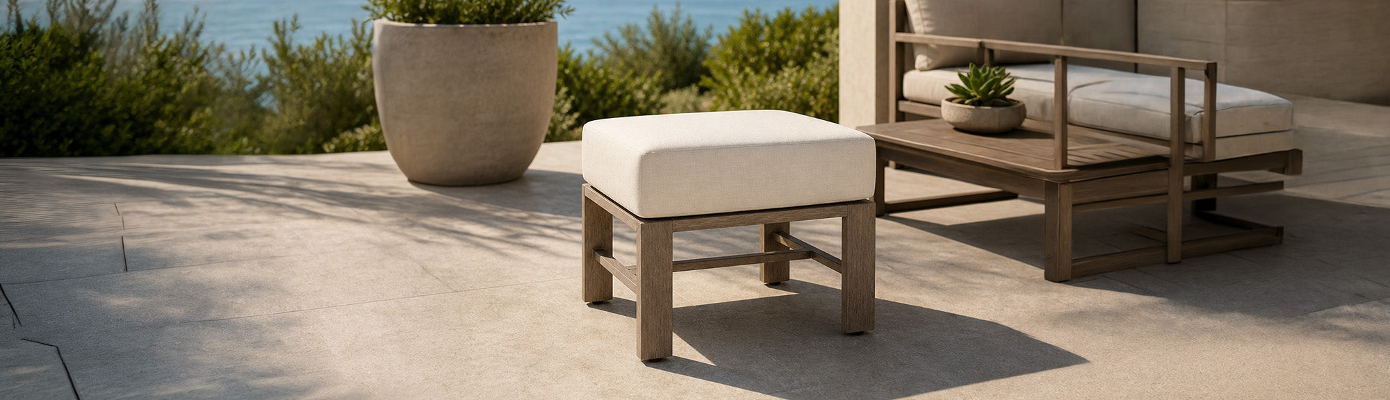Outdoor Ottomans