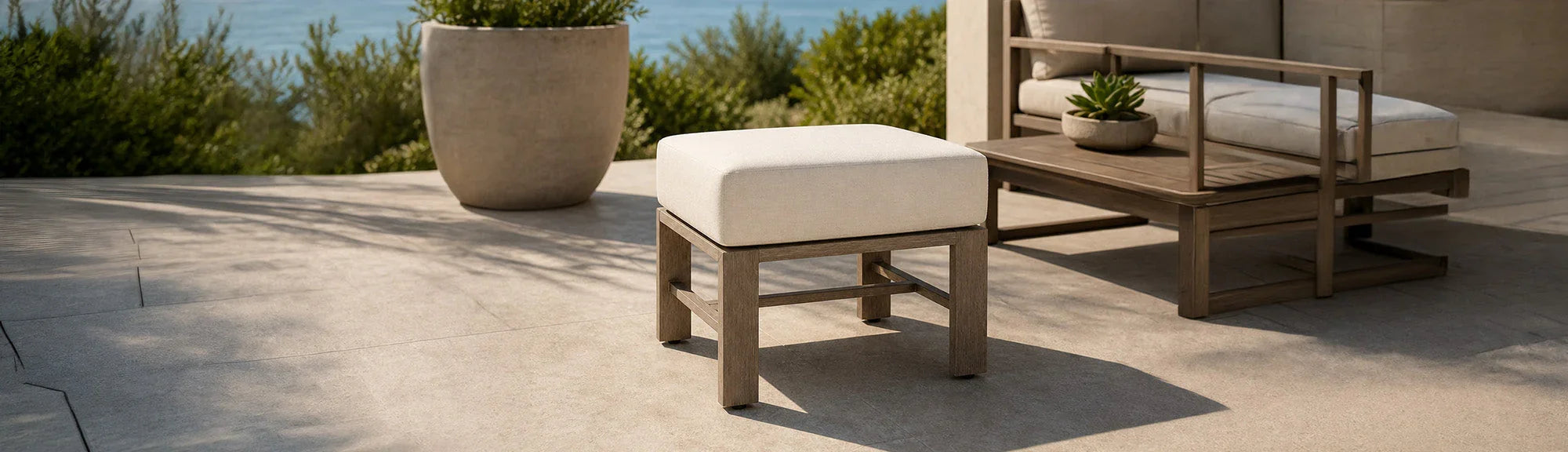 Outdoor Ottomans