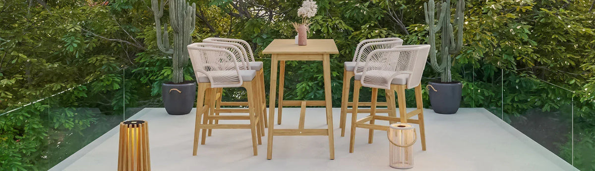Outdoor Bar Height Tables | Tall Patio Tables for Elegant Outdoor ...
