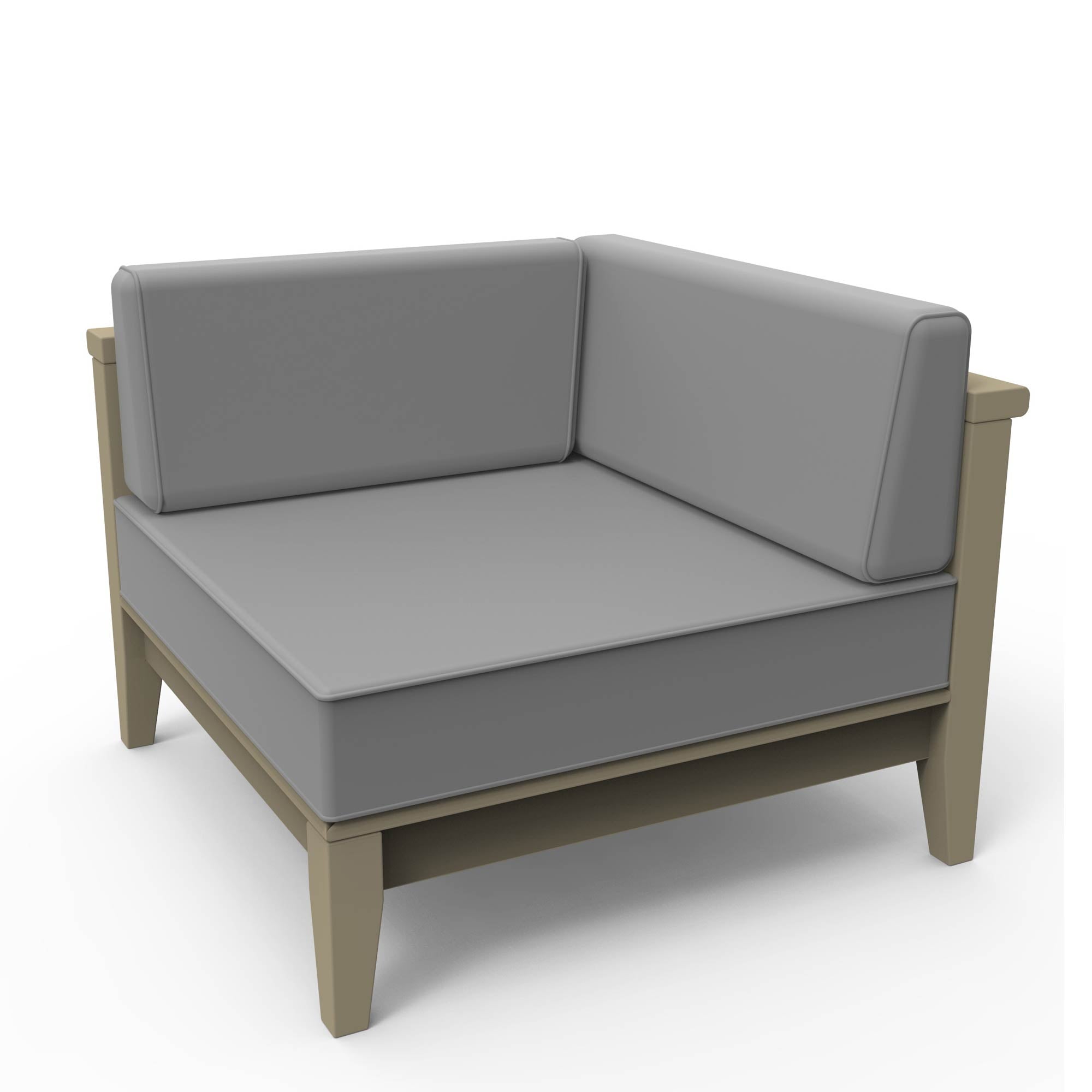 Seaside Casual Cambridge Right Arm Chair Section