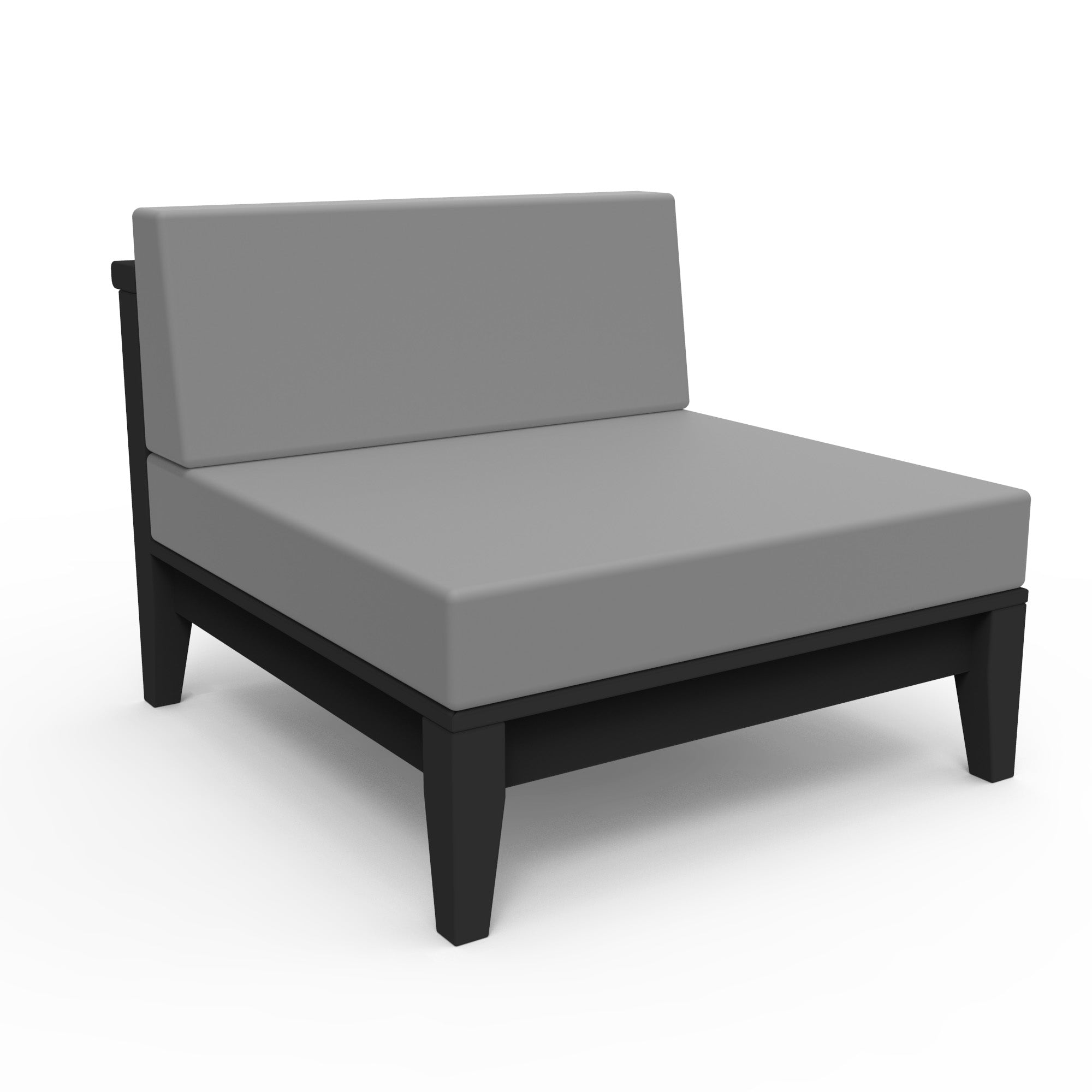 Seaside Casual Cambridge Armless Chair Section