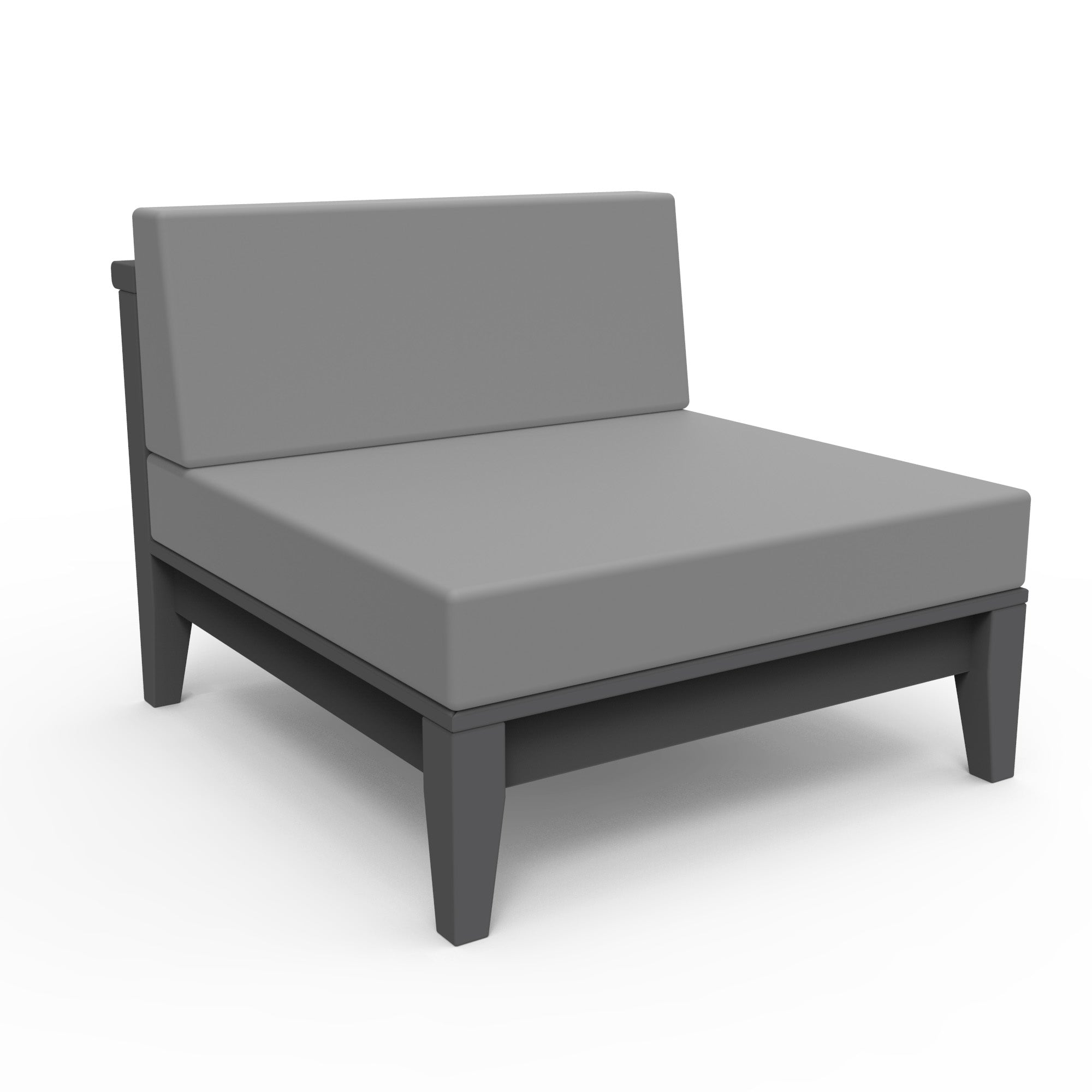 Seaside Casual Cambridge Armless Chair Section