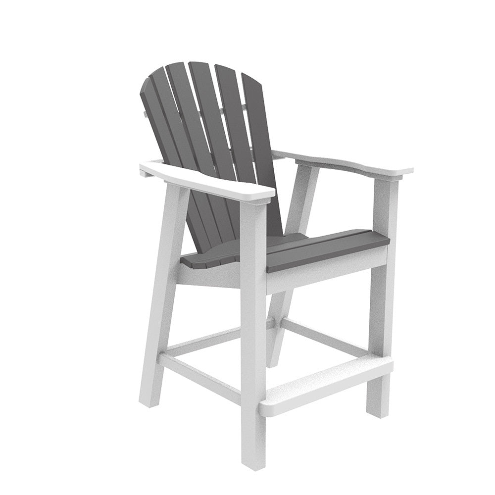 Seaside Casual Adirondack Shellback Balcony Arm Chair