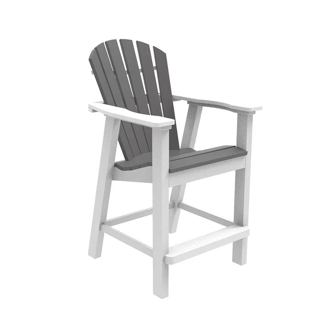 Seaside Casual Adirondack Shellback Balcony Arm Chair