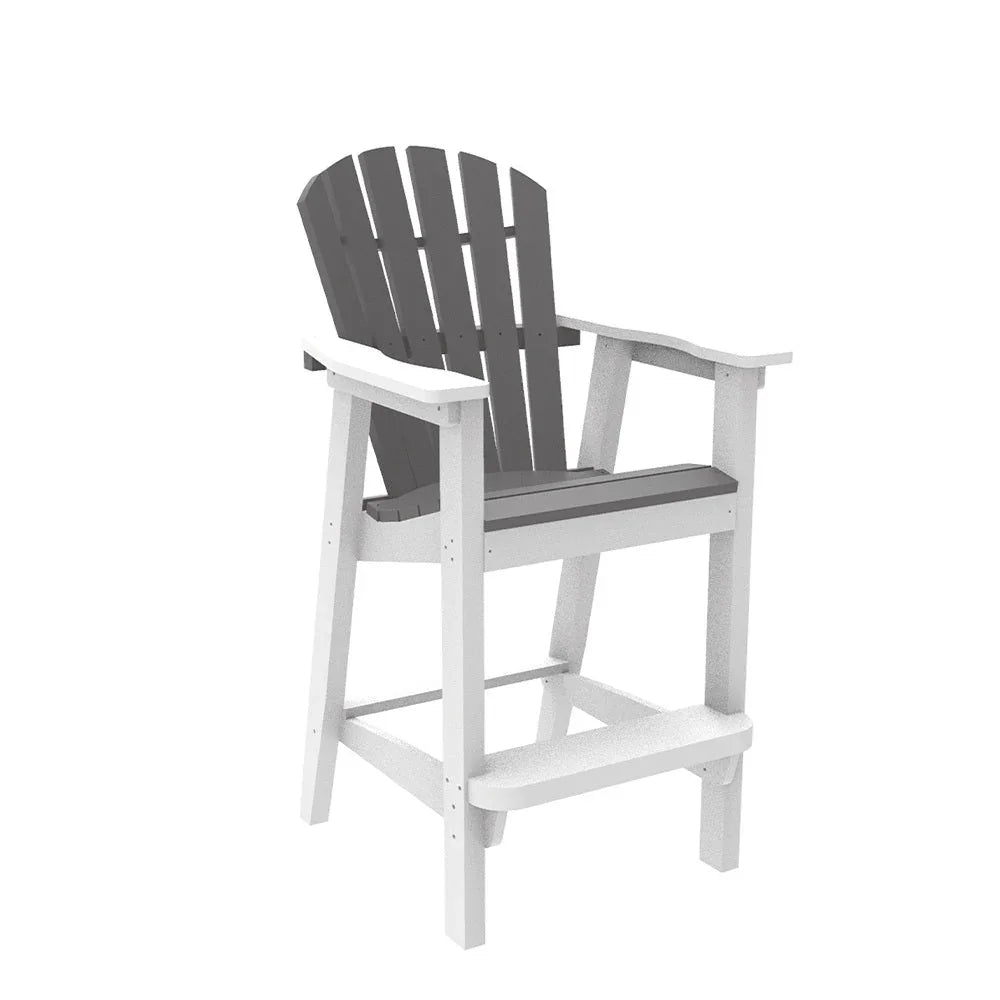 Seaside Casual Adirondack Shellback Bar Arm Chair