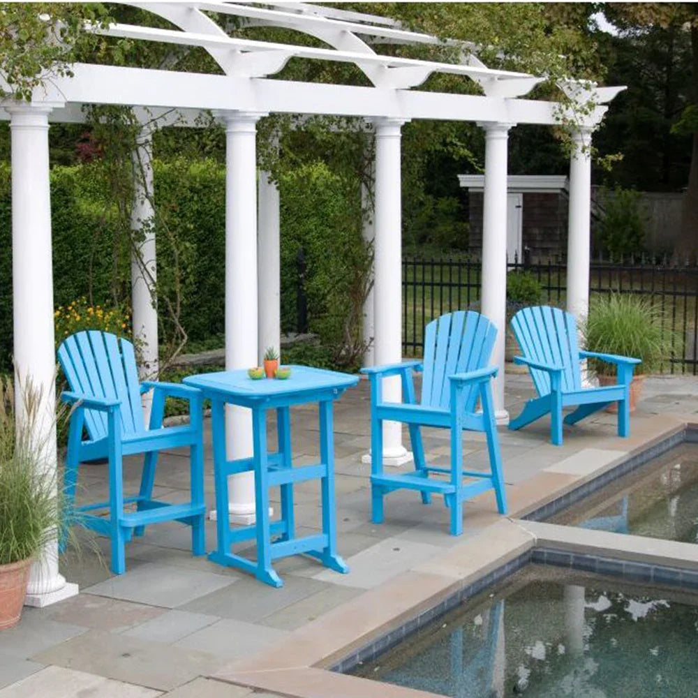 Seaside Casual Adirondack Shellback Bar Arm Chair