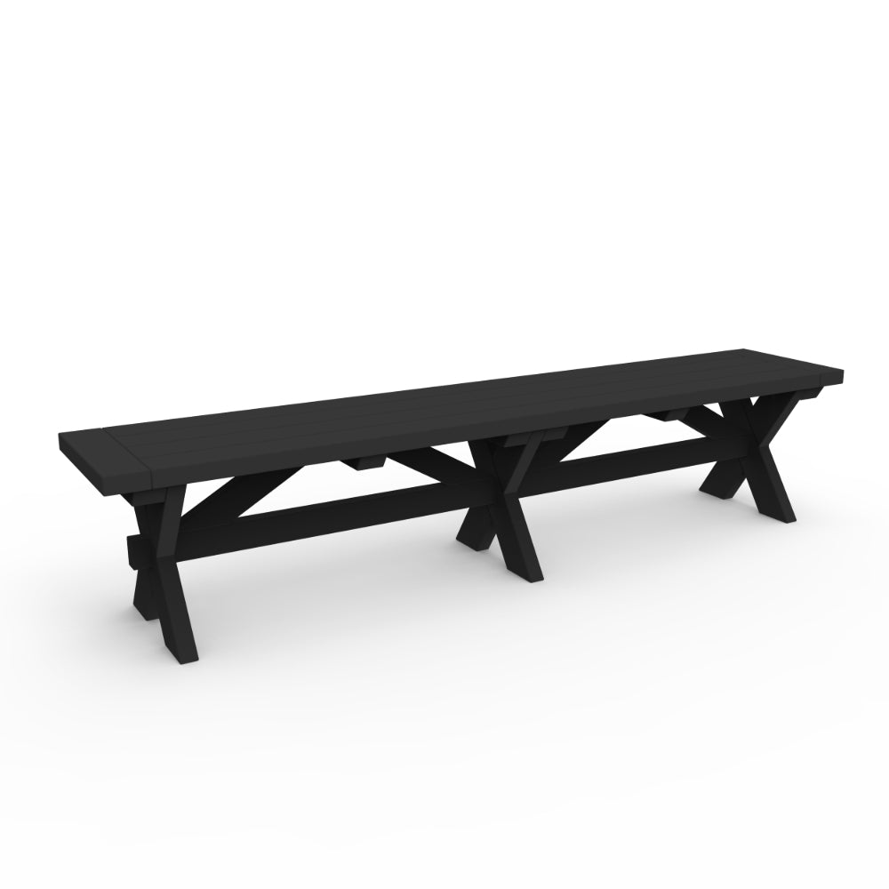 Seaside Casual Sonoma 76" Dining Bench
