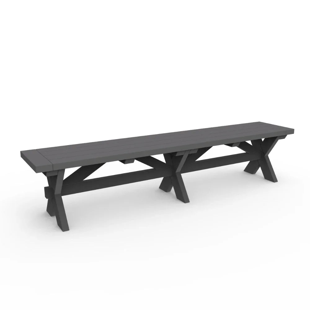 Seaside Casual Sonoma 76" Dining Bench
