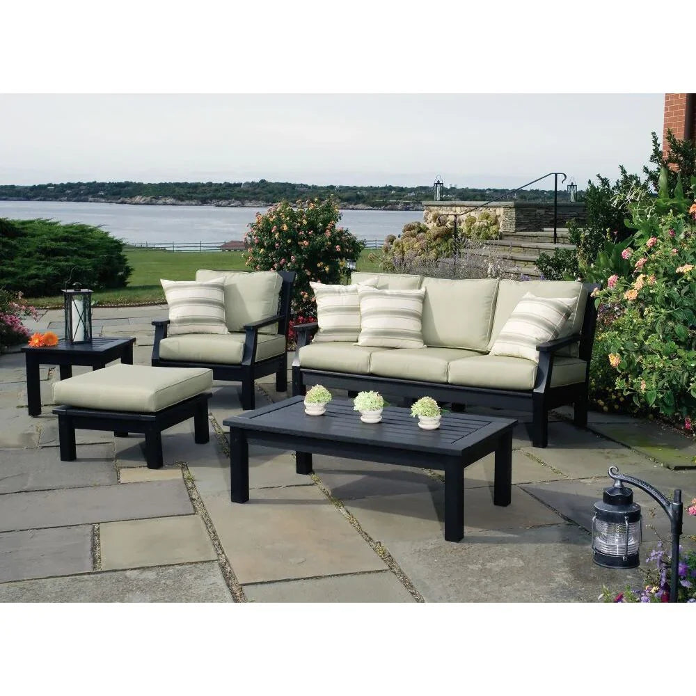Seaside Casual Nantucket Ottoman