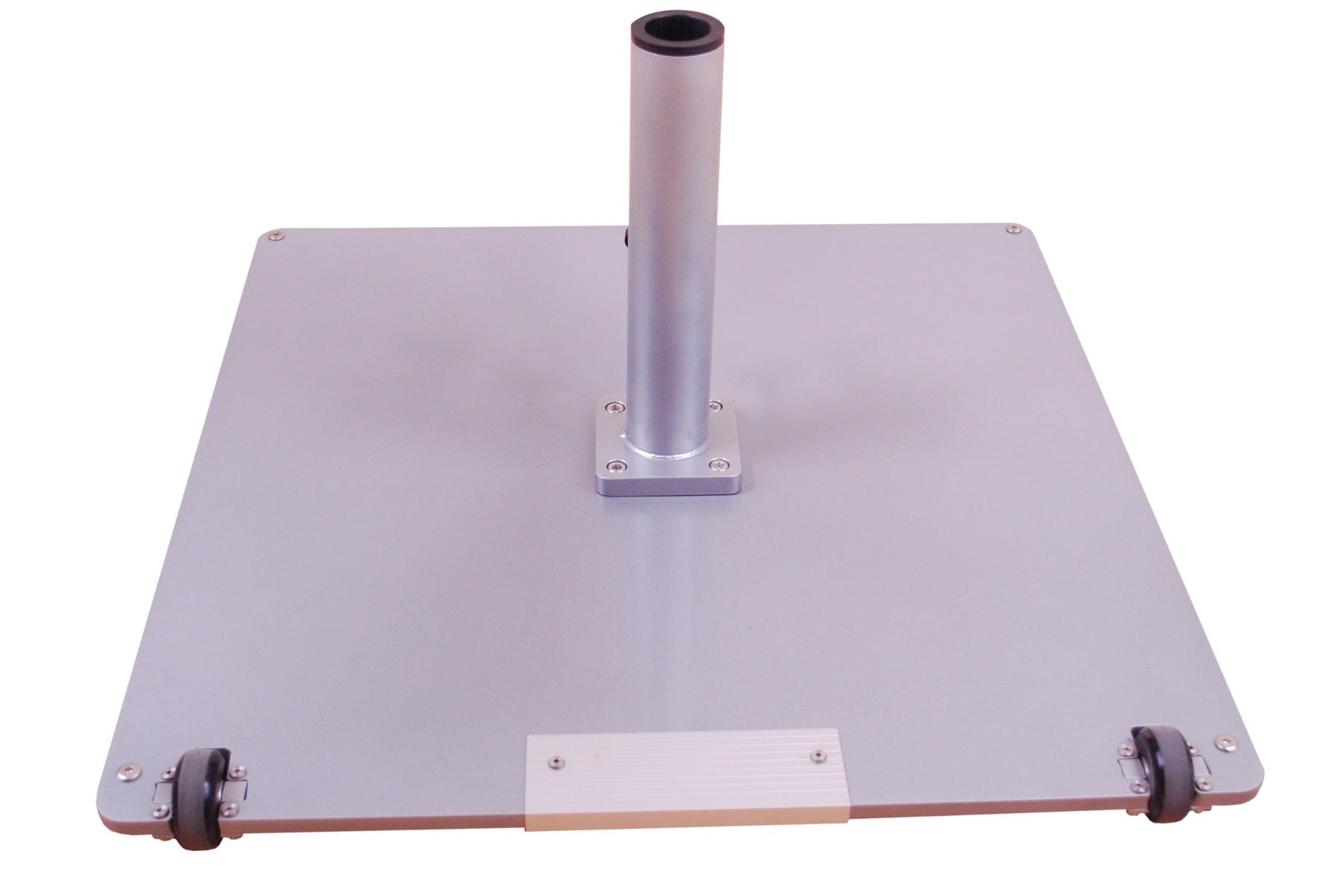 Galtech 95 lb Steel Plate Umbrella Base w/ Wheels (095SQ)
