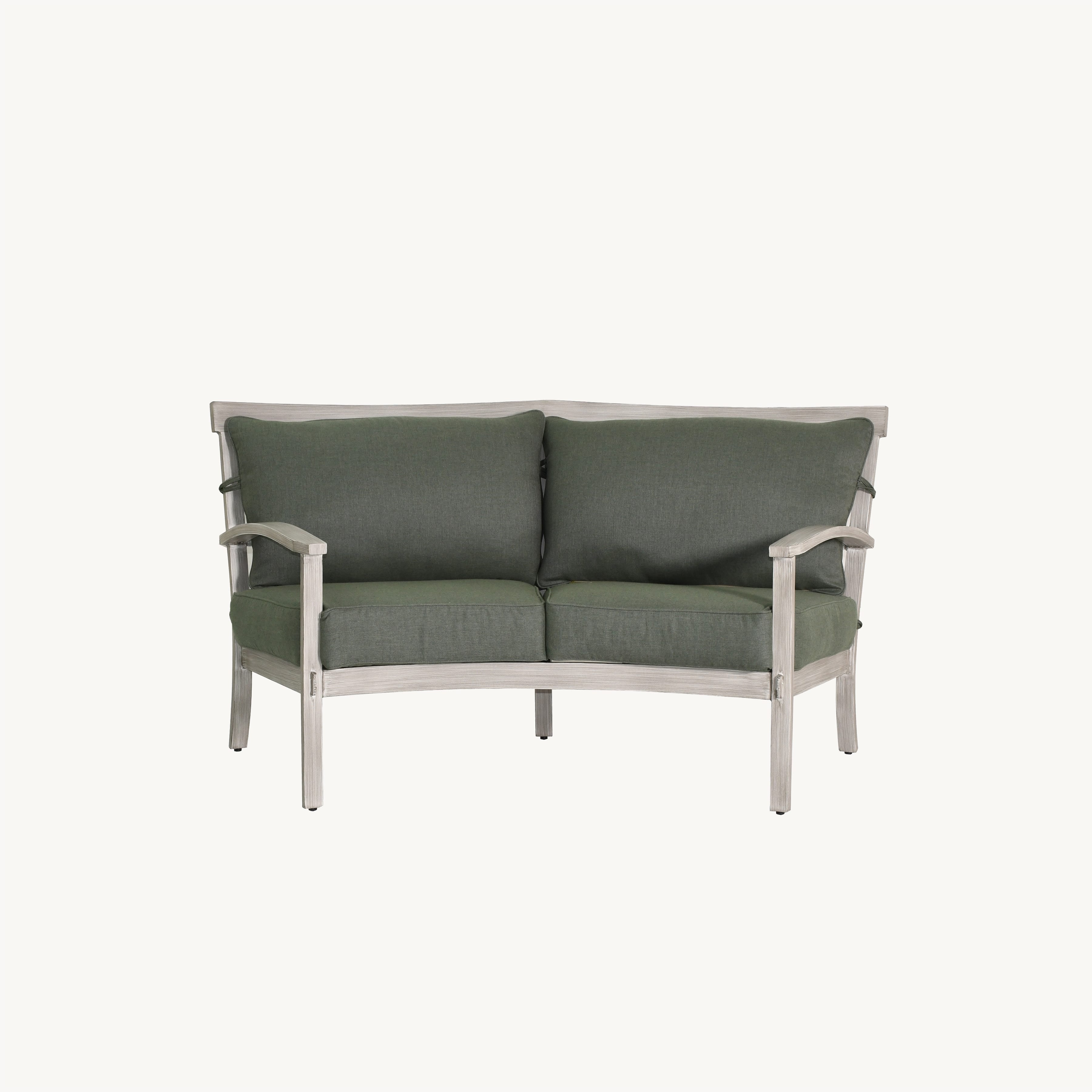 Antler Hill Crescent Loveseat by Castelle