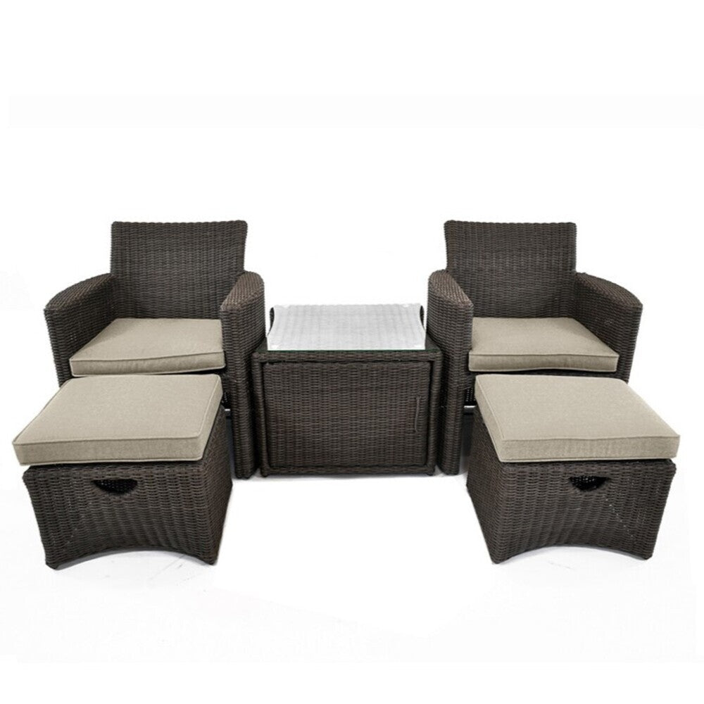 Kettler Cupido Cushioned 2-Seat Chat Set