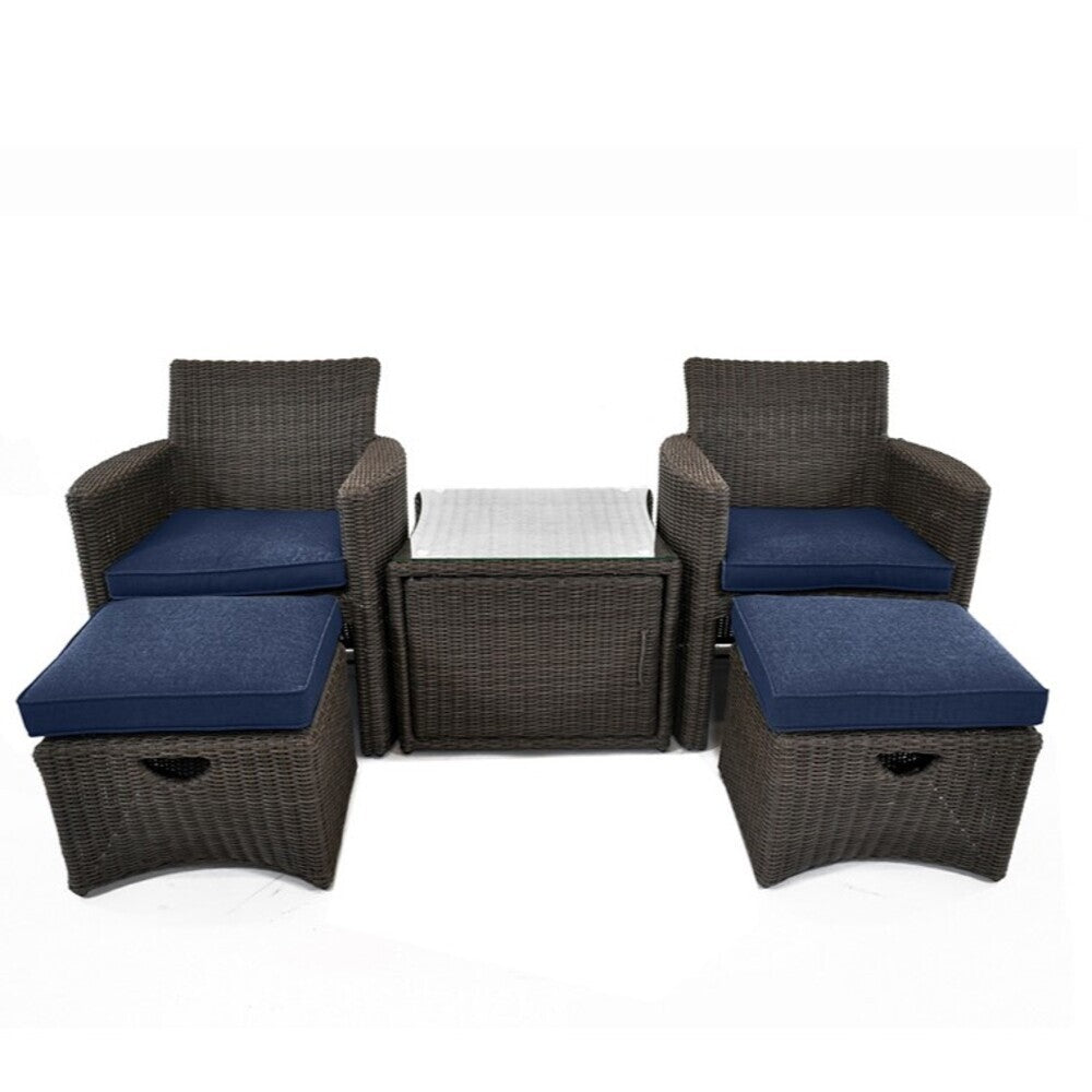 Kettler Cupido Cushioned 2-Seat Chat Set