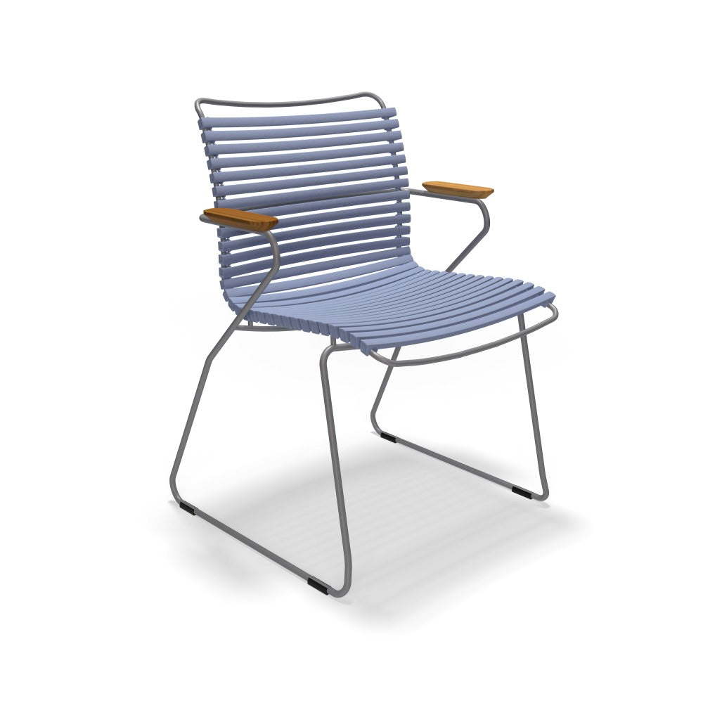 Click Dining Arm Chair - Pigeon Blue