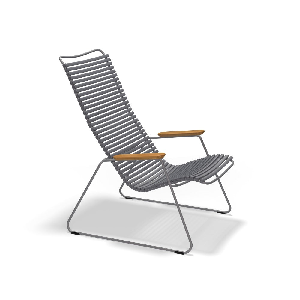Click Lounge Chair - Dark Grey