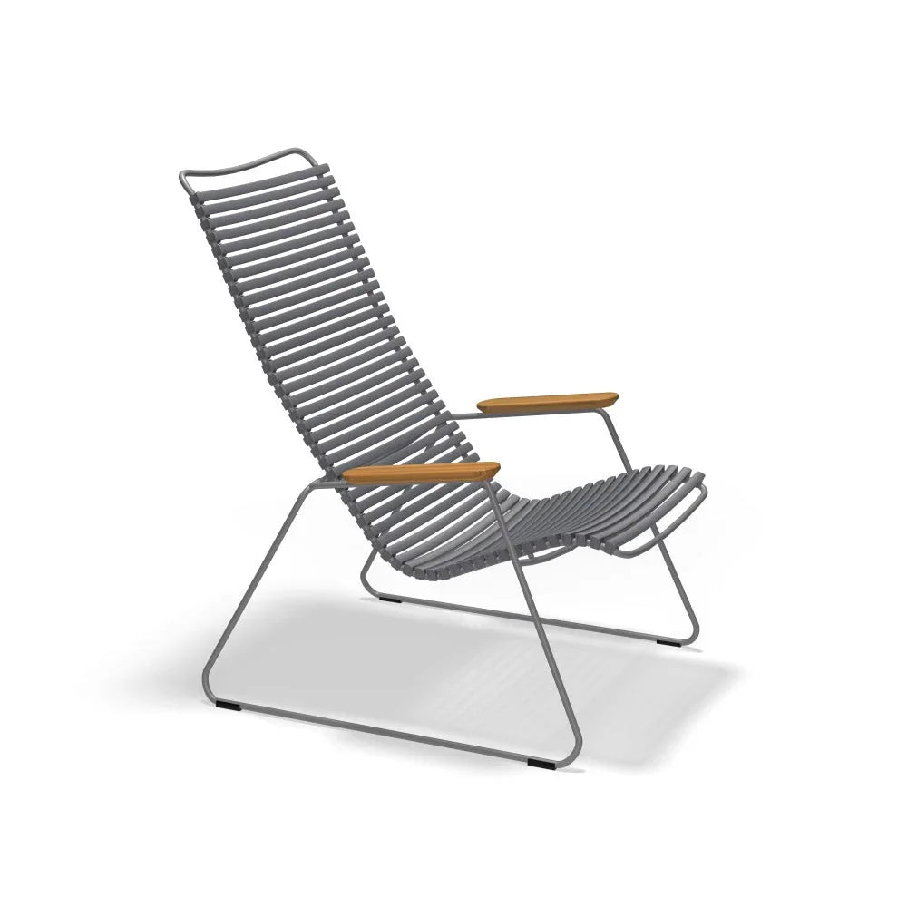 Click Lounge Chair - Dark Grey