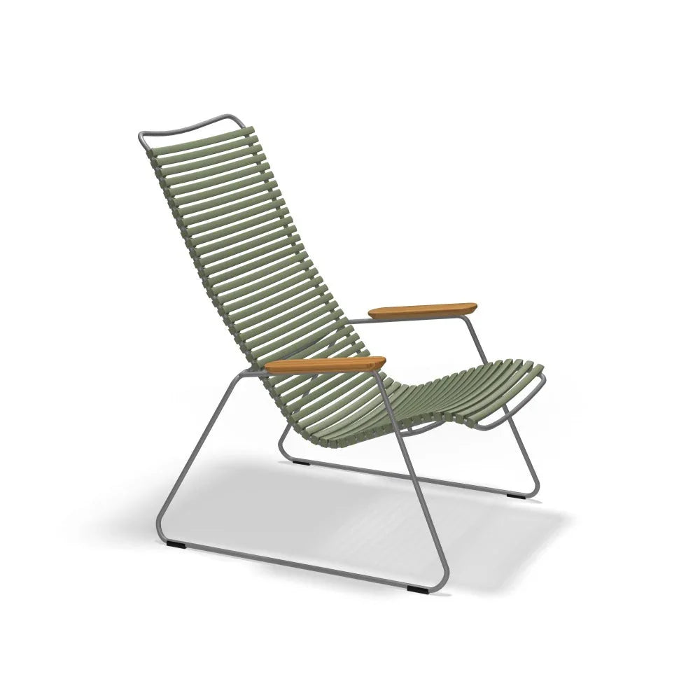 Click Lounge Chair - Olive Green