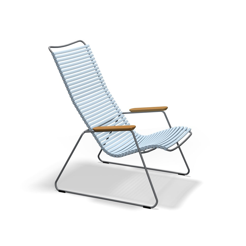 Click Lounge Chair - Dusty Light Blue