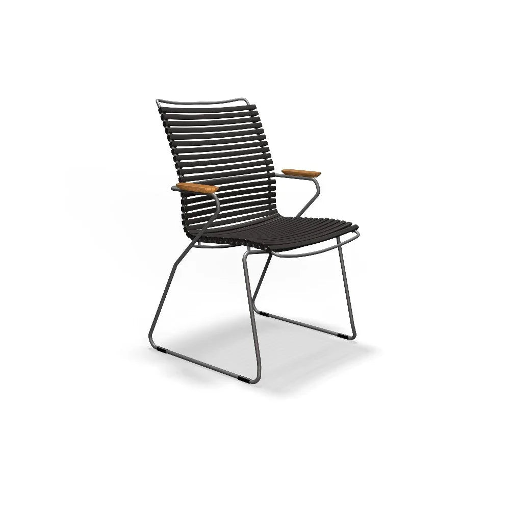 Houe Click Stackable High Back Dining Arm Chair