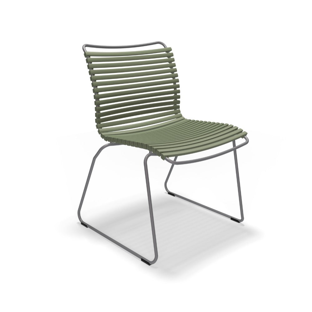 Click Dining Side Chair - Olive Green