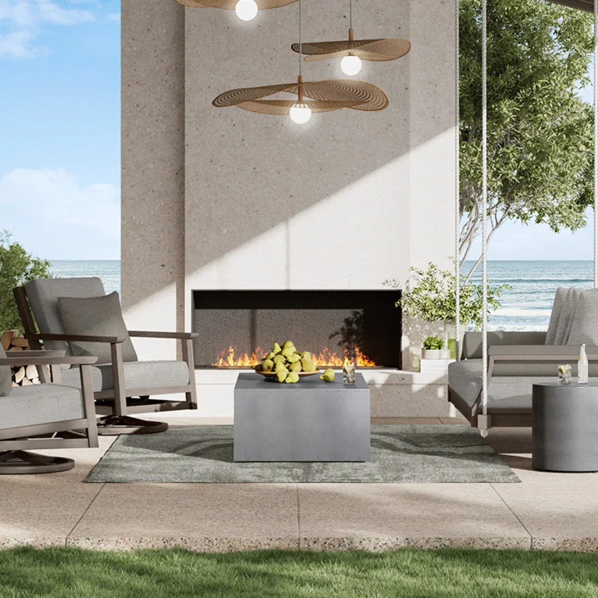 Bellino 60" x 30" Rectangular Coffee Table