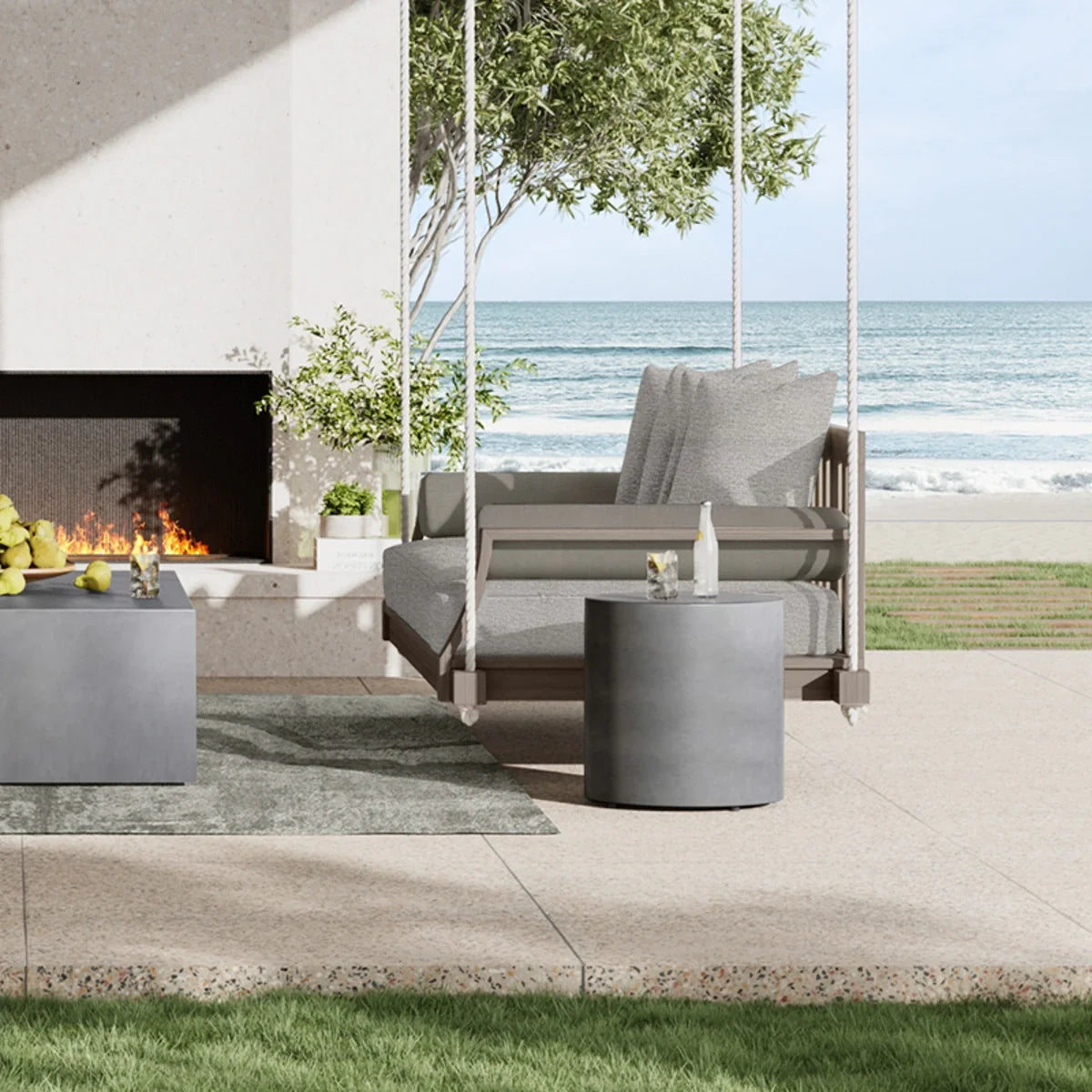 Bellino 18" Round End Table