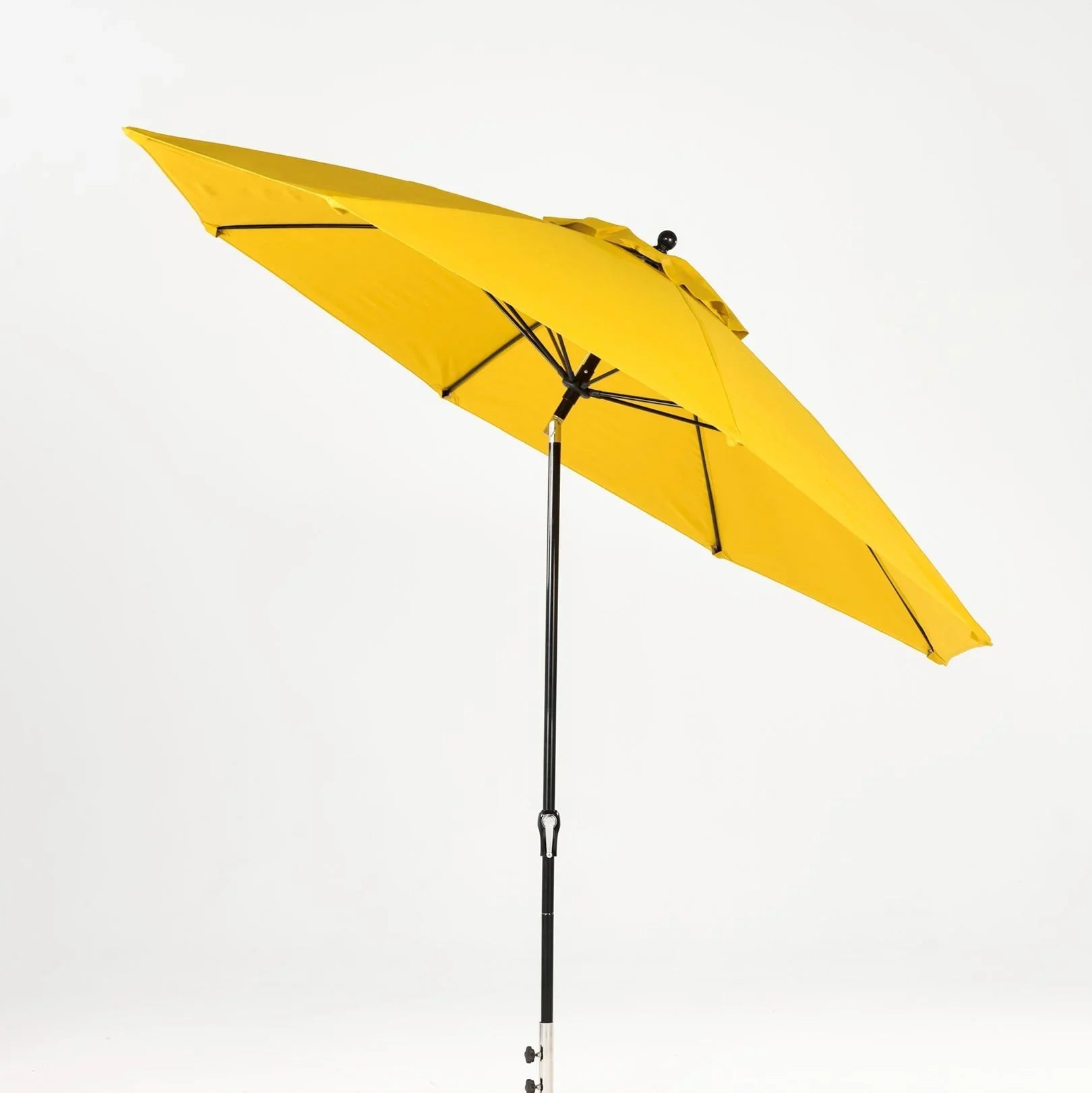 Monterey Aluminum 11' Crank Lift Auto Tilt Octagon Umbrella w/ Fiberglass Ribs