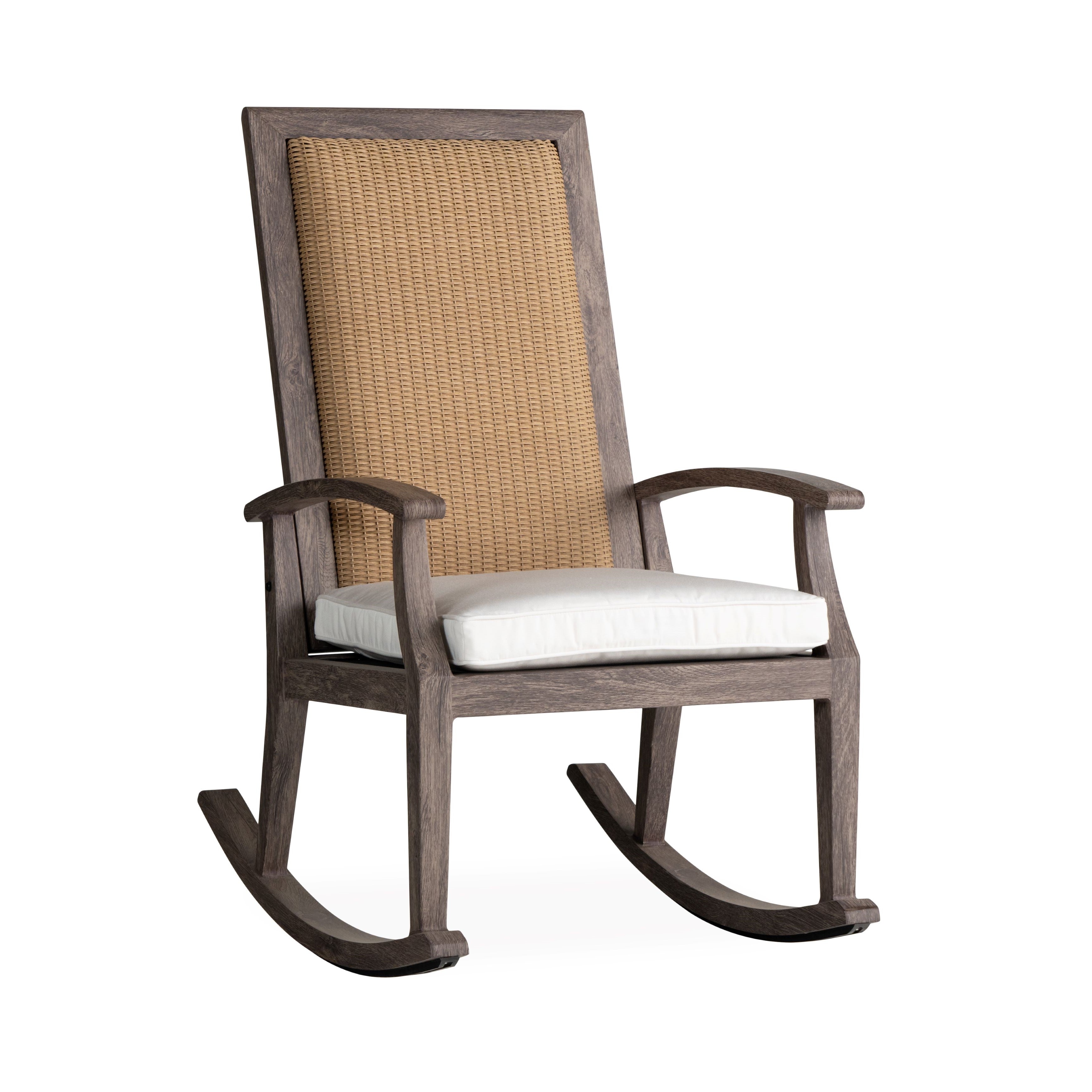 Lloyd Flanders Frontier Cushioned High Back Porch Rocker