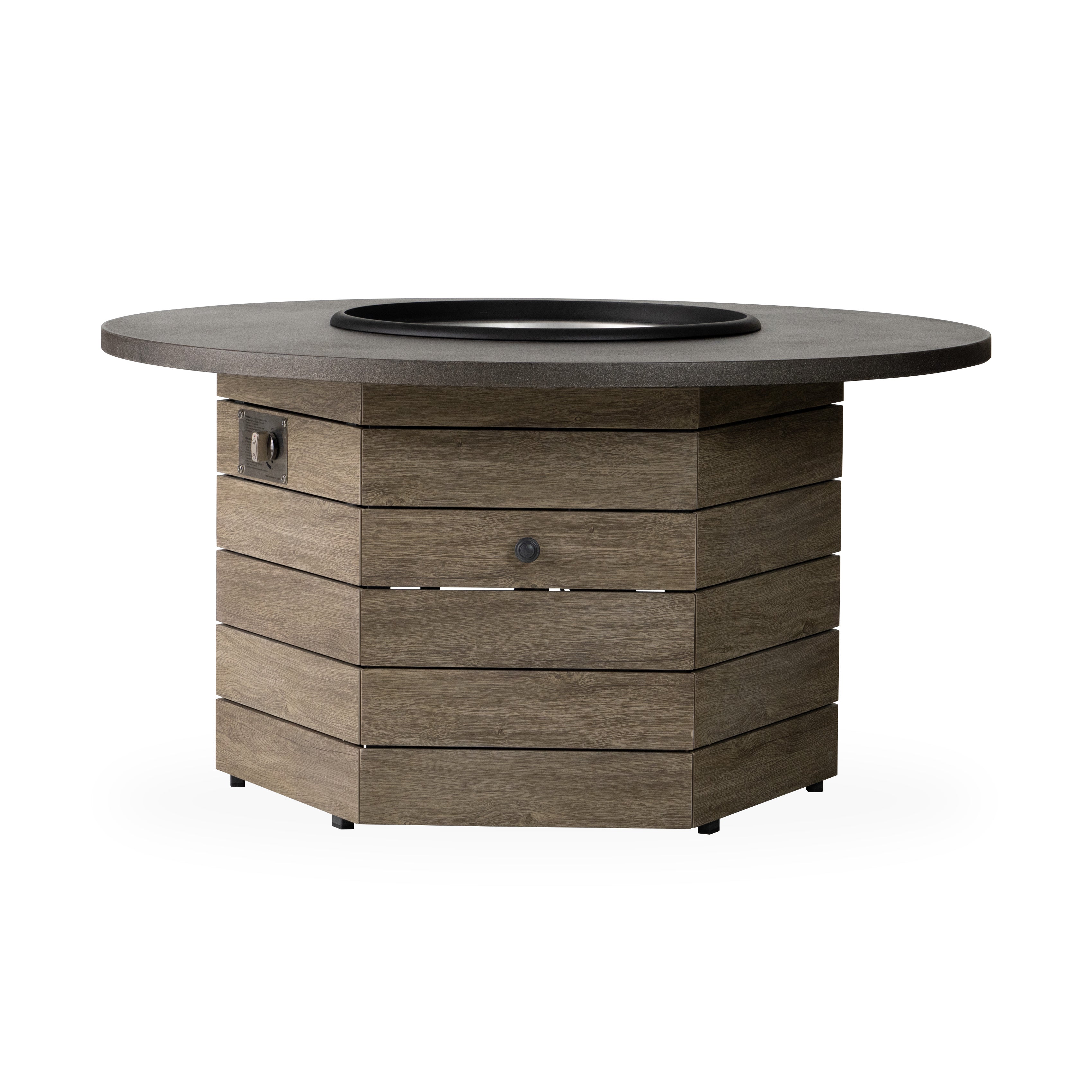 Lloyd Flanders Frontier Hexagonal Fire Table