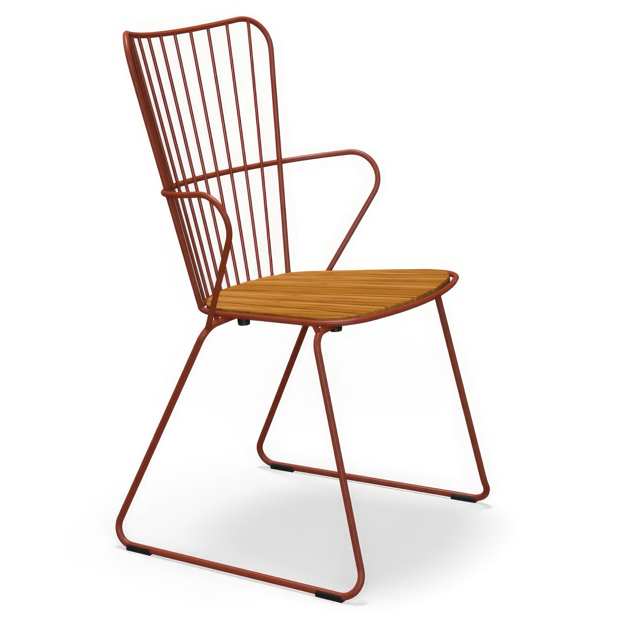 Paon Dining Arm Chair - Paprika