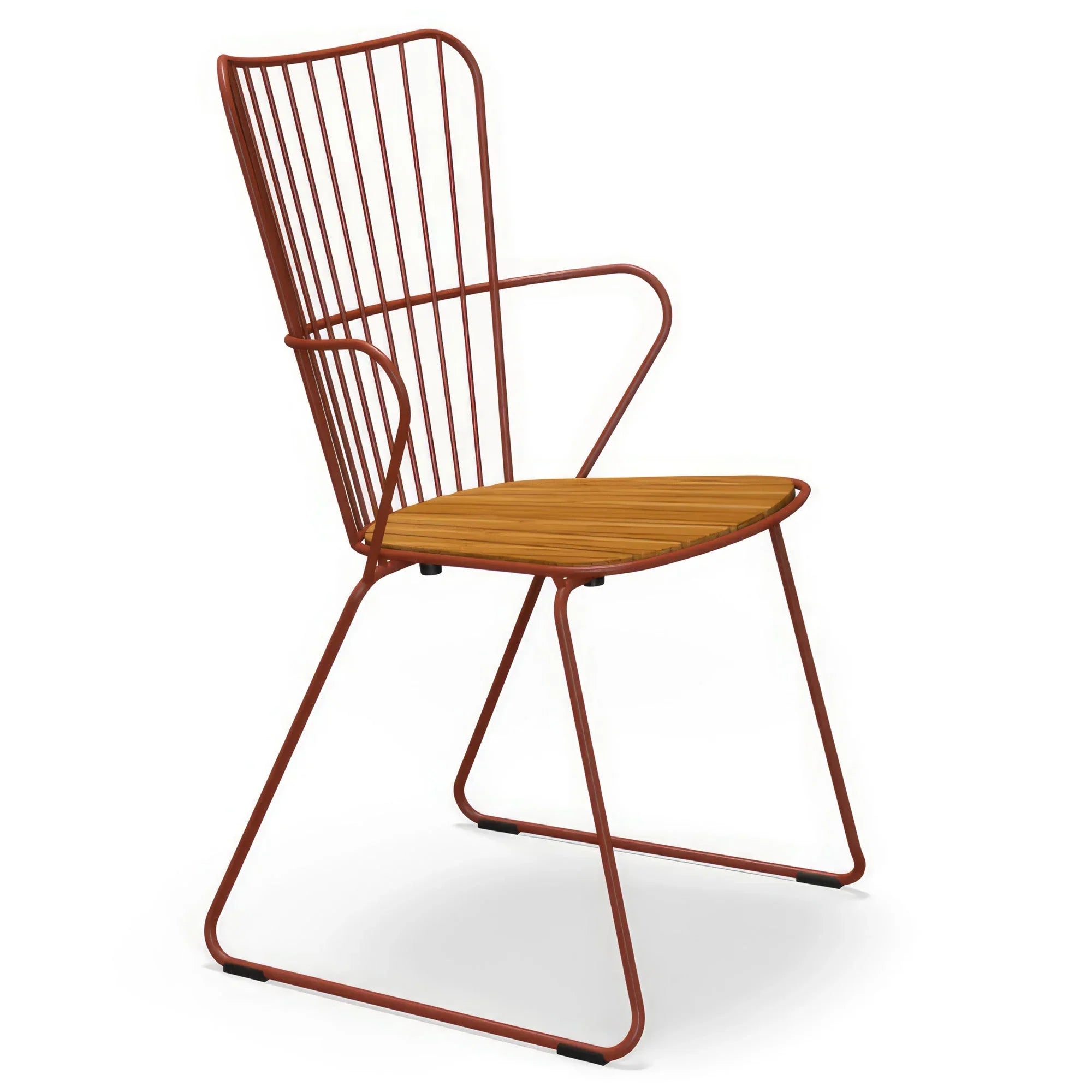 Paon Dining Arm Chair - Paprika