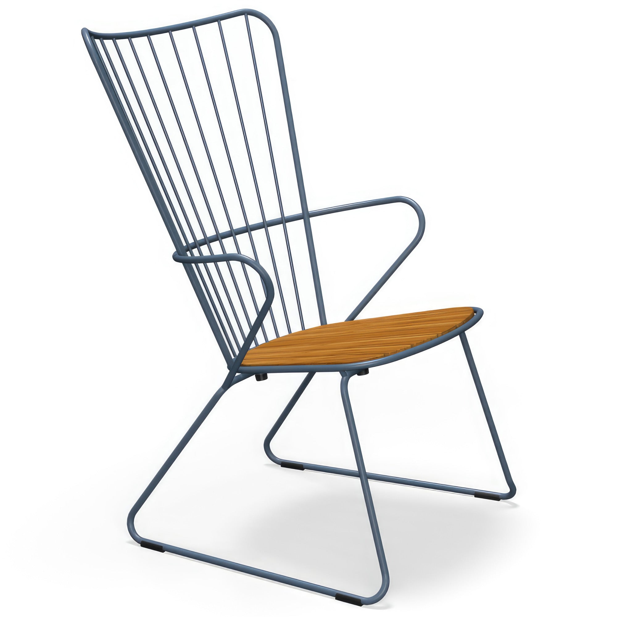 Paon Lounge Chair - Midnight Blue
