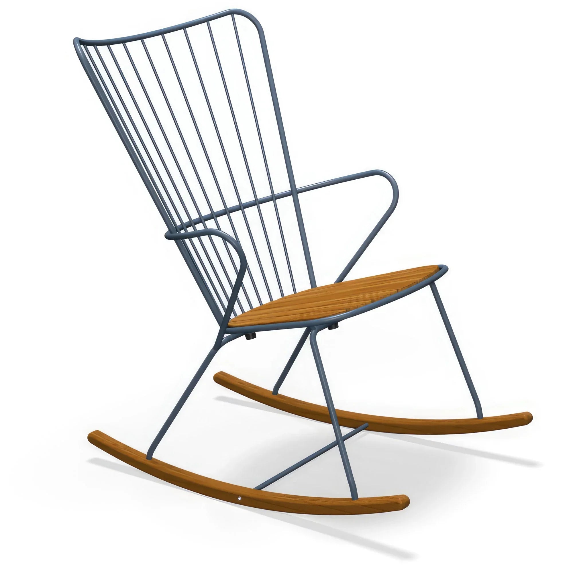 Paon Rocking Chair - Midnight Blue