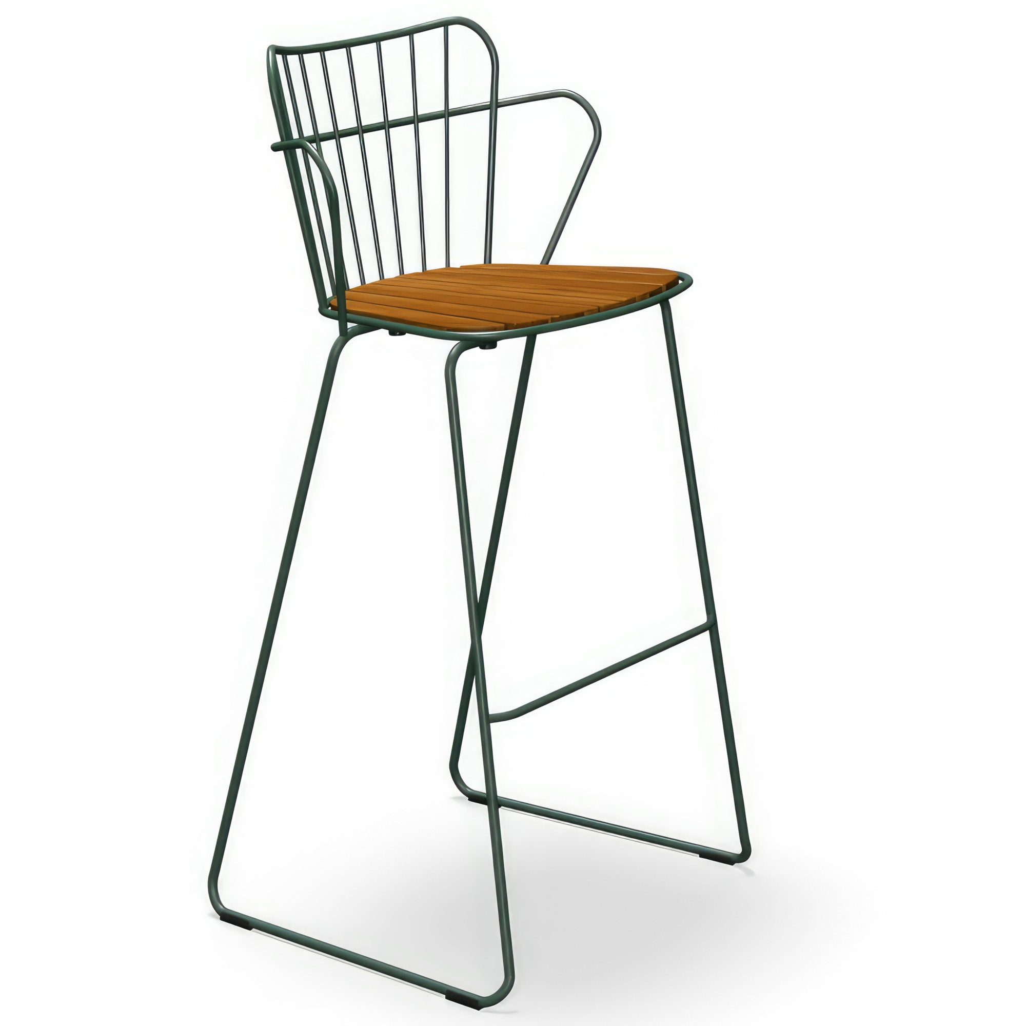 Paon Bar Chair - Pine Green