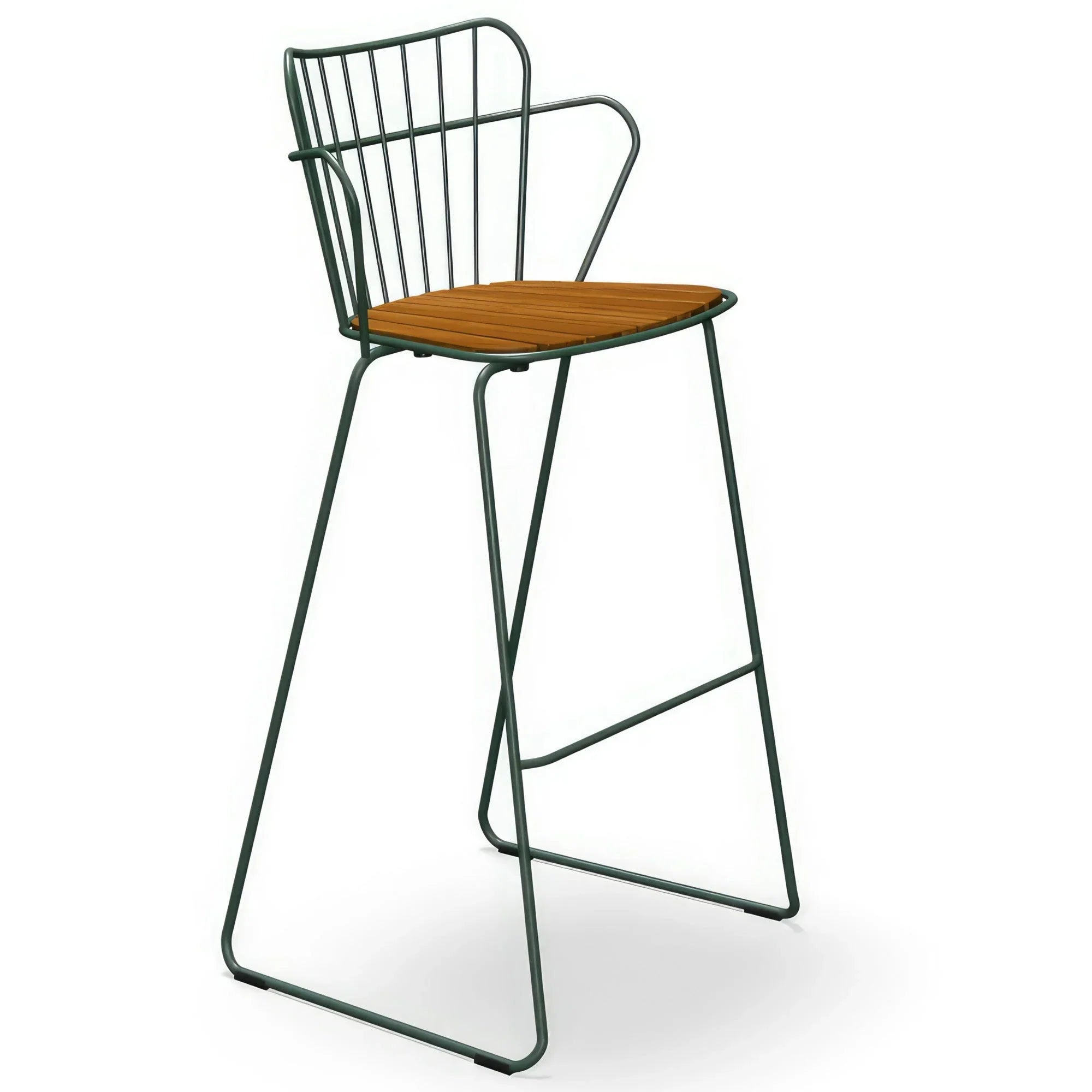 Paon Bar Chair - Pine Green