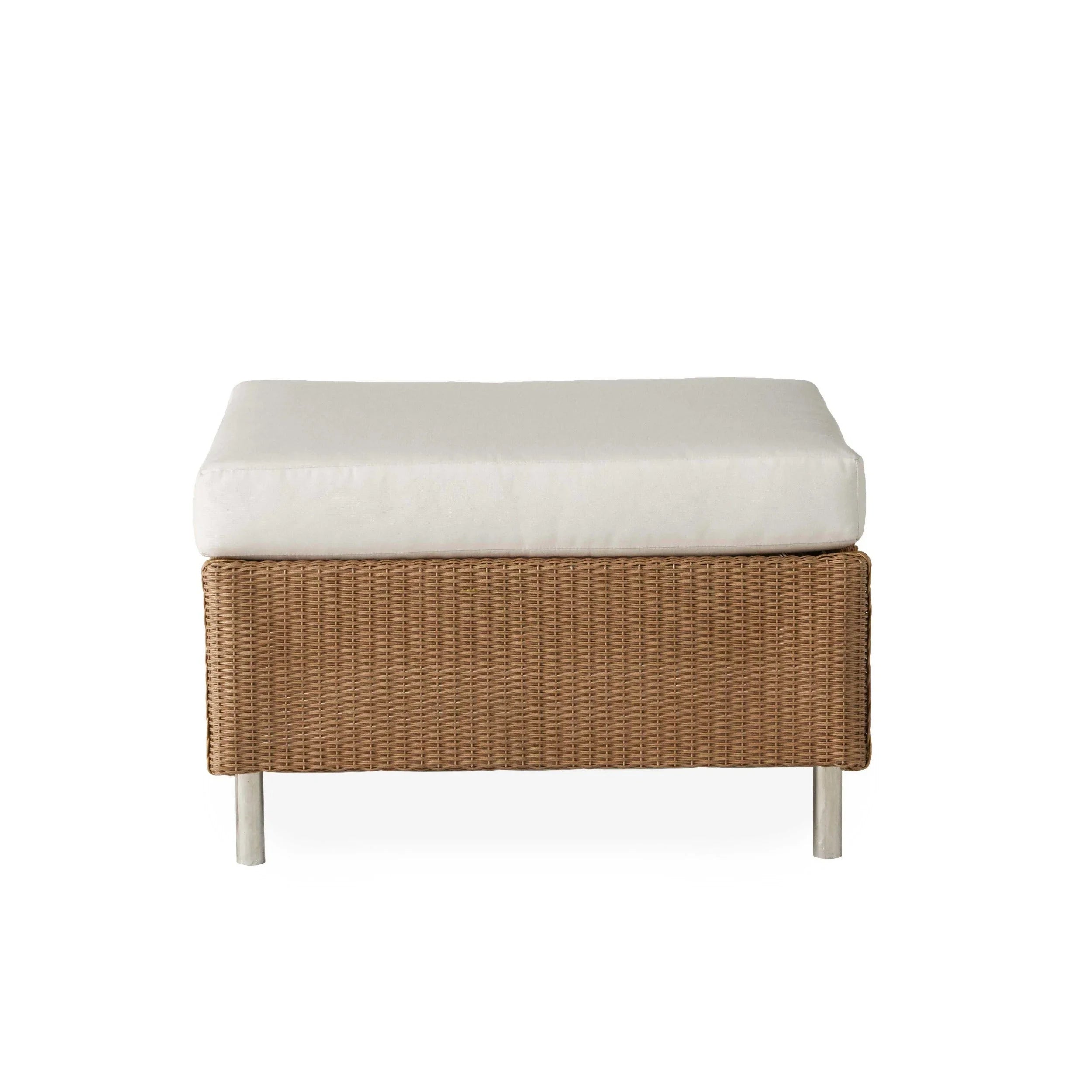 Lloyd Flanders Visions Cushioned Ottoman