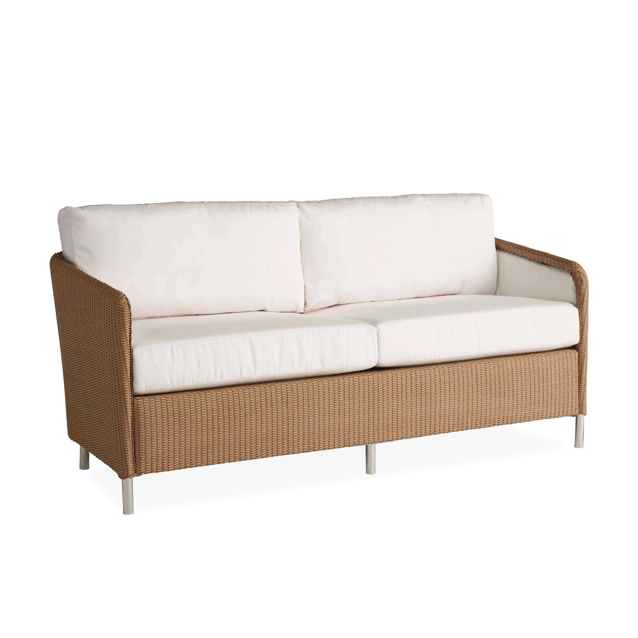 Lloyd Flanders Visions Cushioned Loveseat