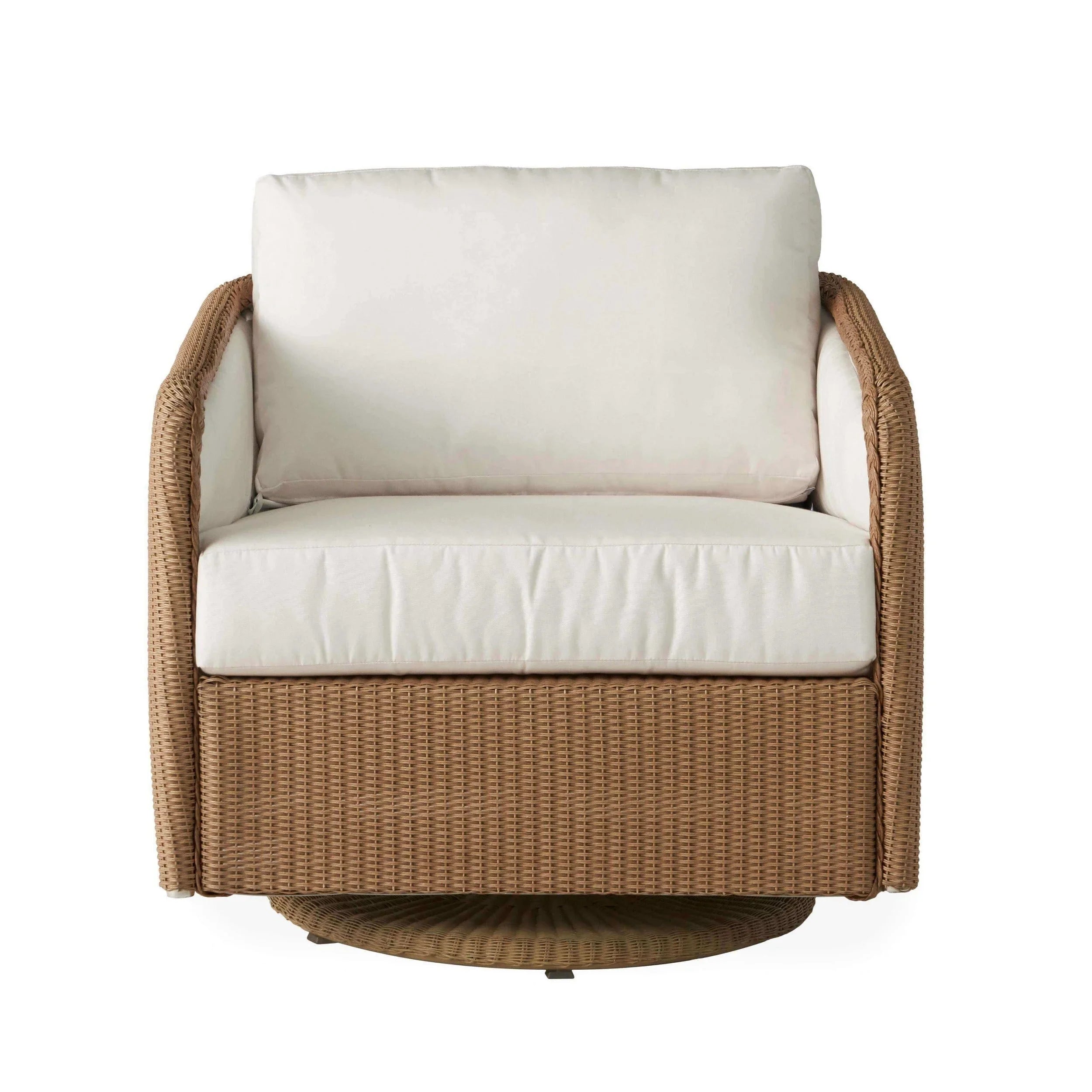 Lloyd Flanders Visions Cushioned Swivel Glider Lounge Chair