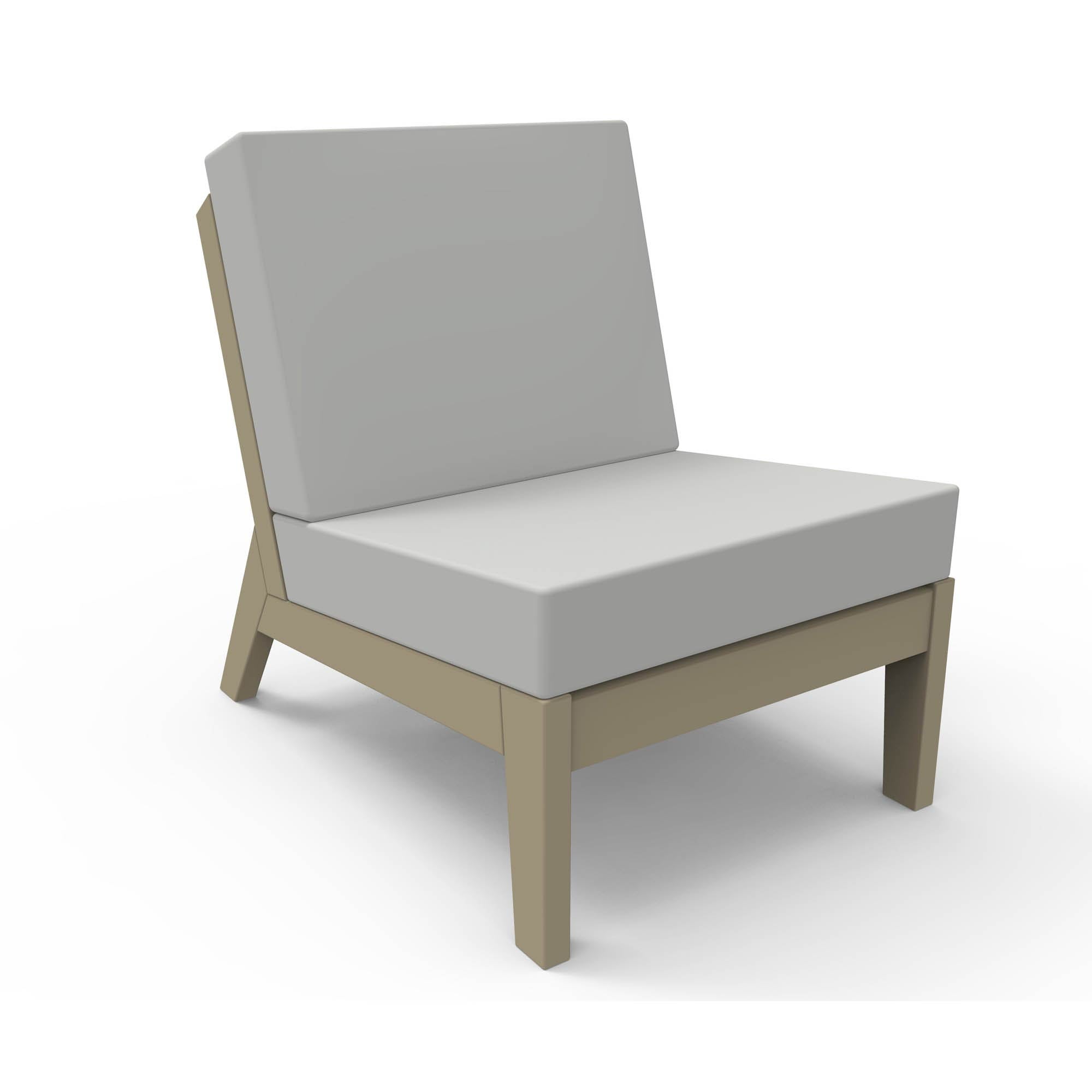 Seaside Casual DEX Modular Armless Lounge Chair