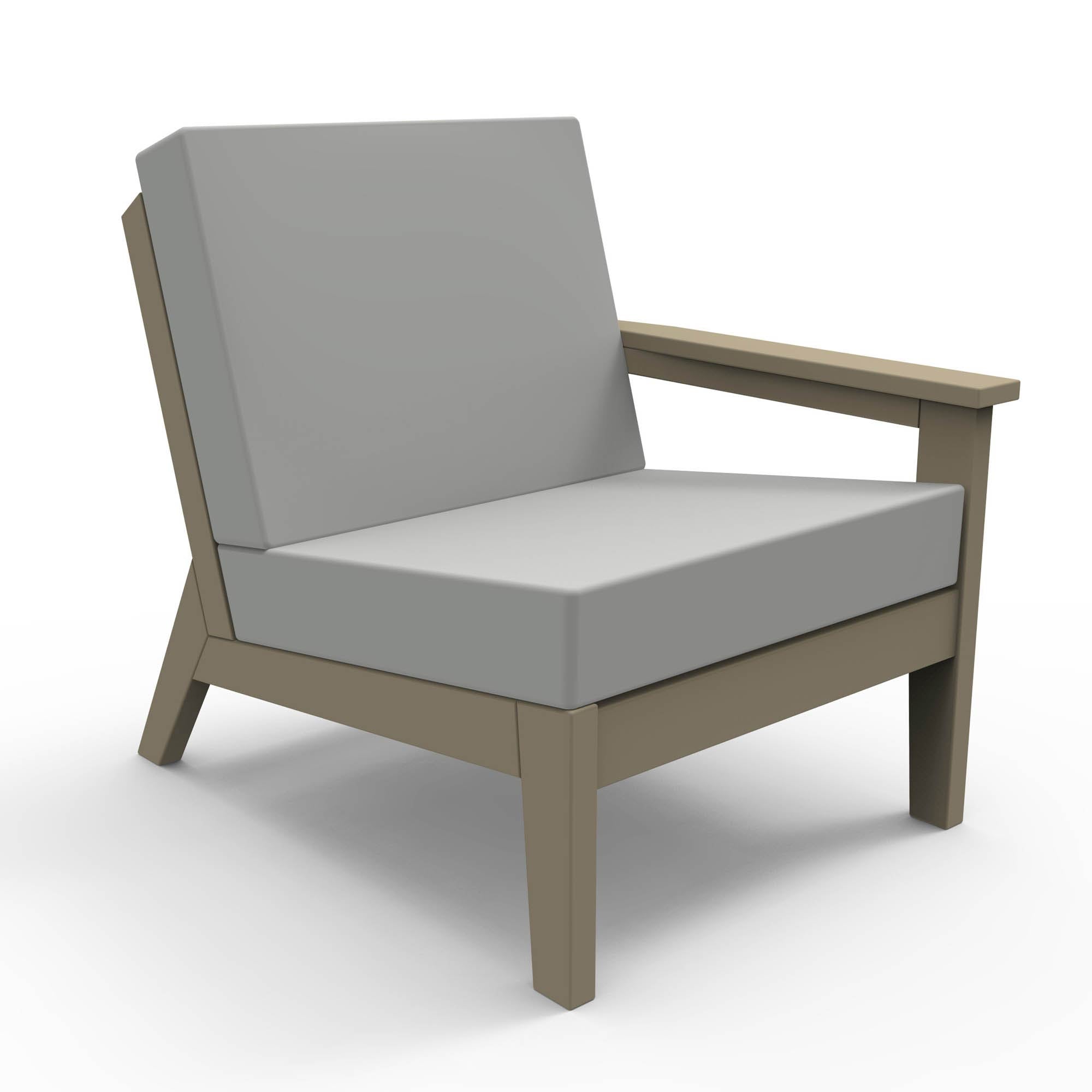 Seaside Casual DEX Modular Left Arm Lounge Chair