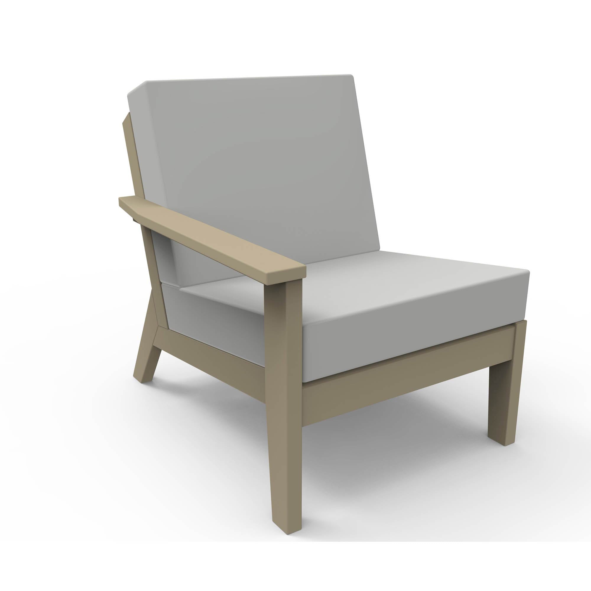 Seaside Casual DEX Modular Right Arm Lounge Chair