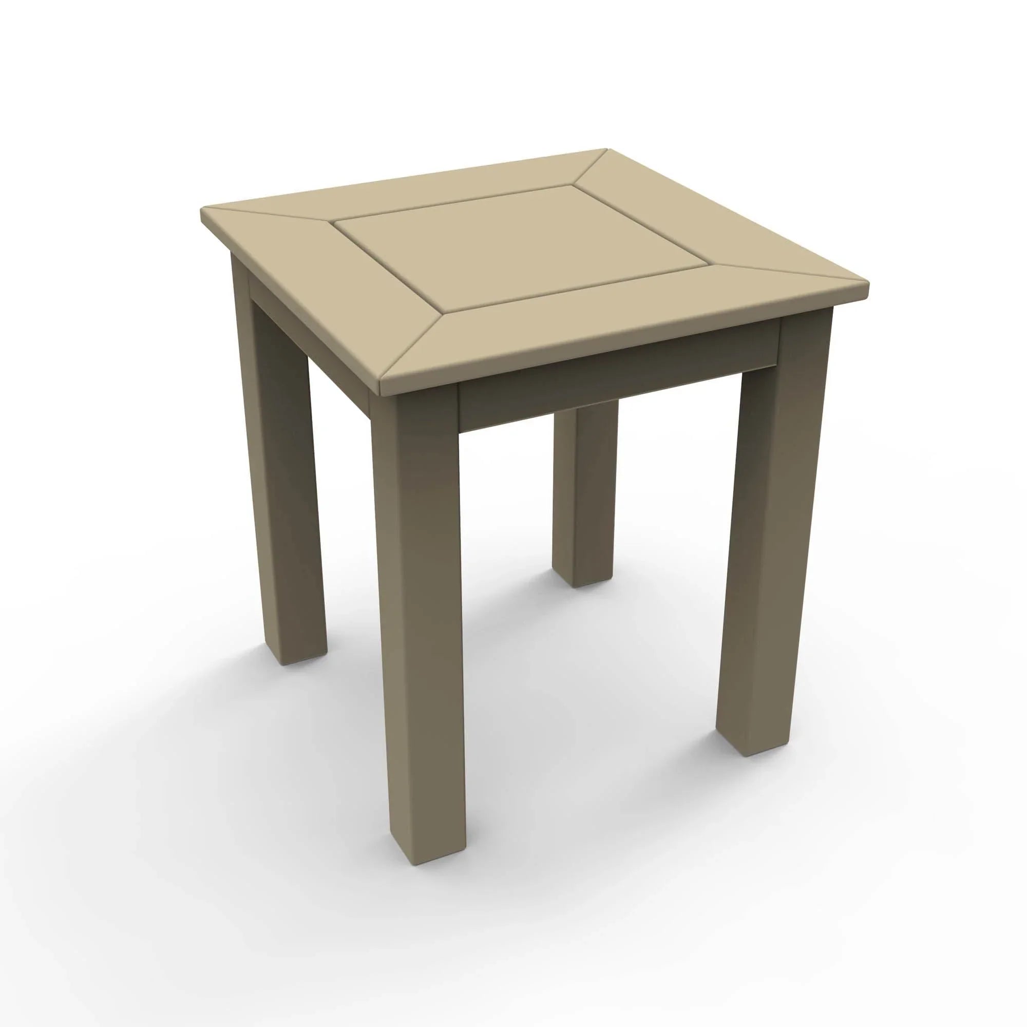 Seaside Casual DEX 16.5" Square Side Table